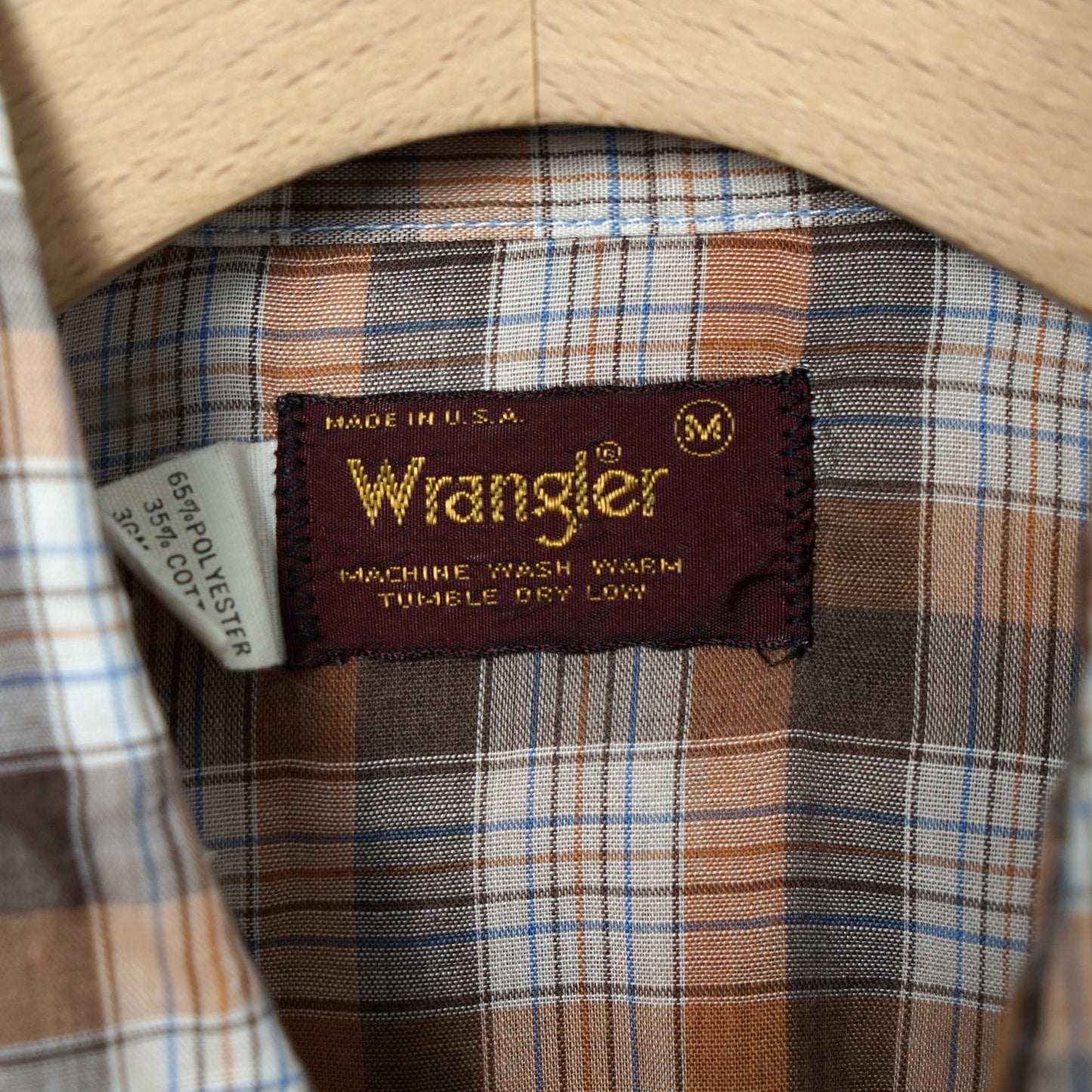 Wrangler Western Shirt / Late '80s-Early '90s (Made in USA)