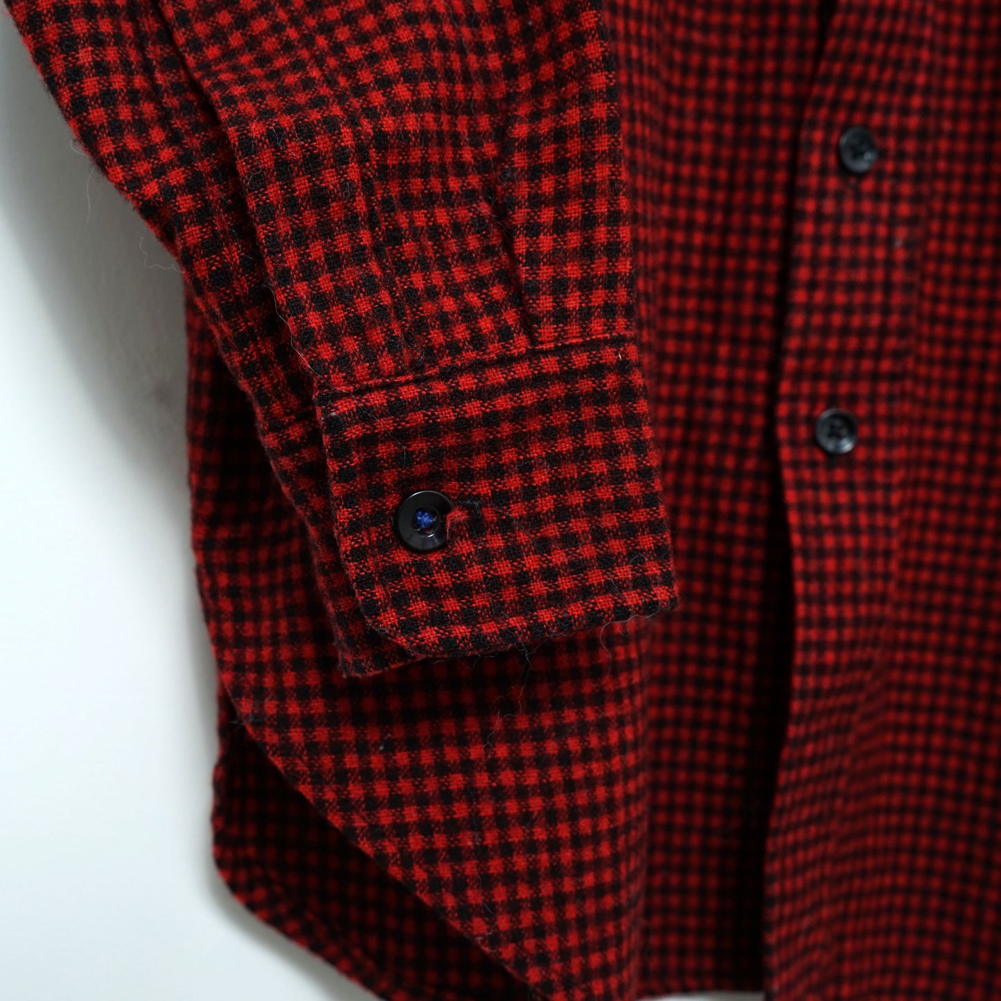 Woolrich Wool Check Shirt / Late '80s- Early '90s (Made in USA)