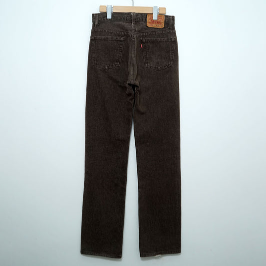 Levi’s 5 Pocket Brown Denim Pants / Late '80s-Early '90s (Made in USA)