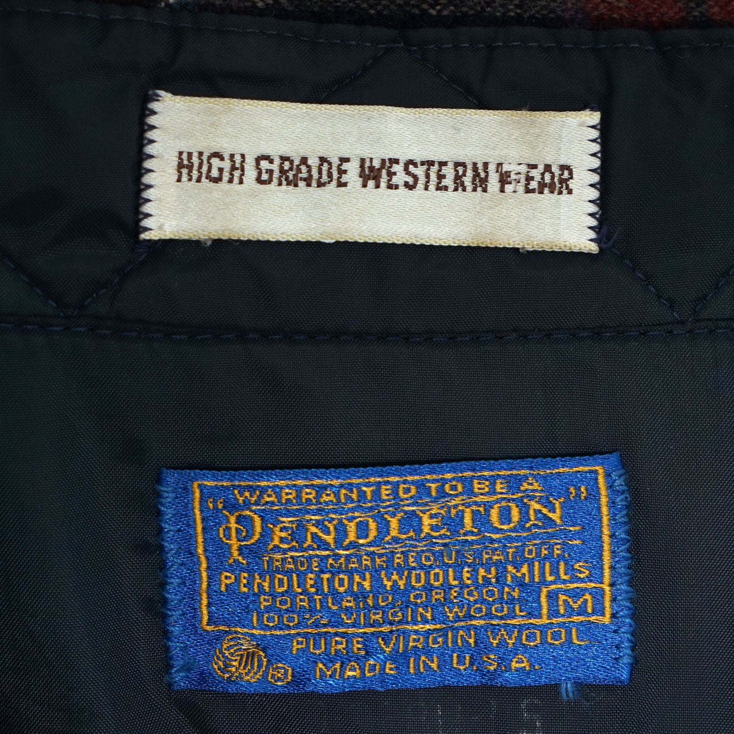 Pendleton Wool Western Shirt / Late ’80s–Early ’90s (Made in USA)