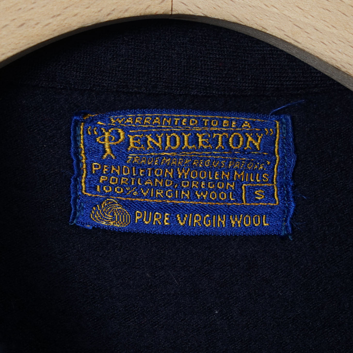 Pendleton Wool Half-zip Shirt / Late ’60s–Early ’70s (Made in USA)