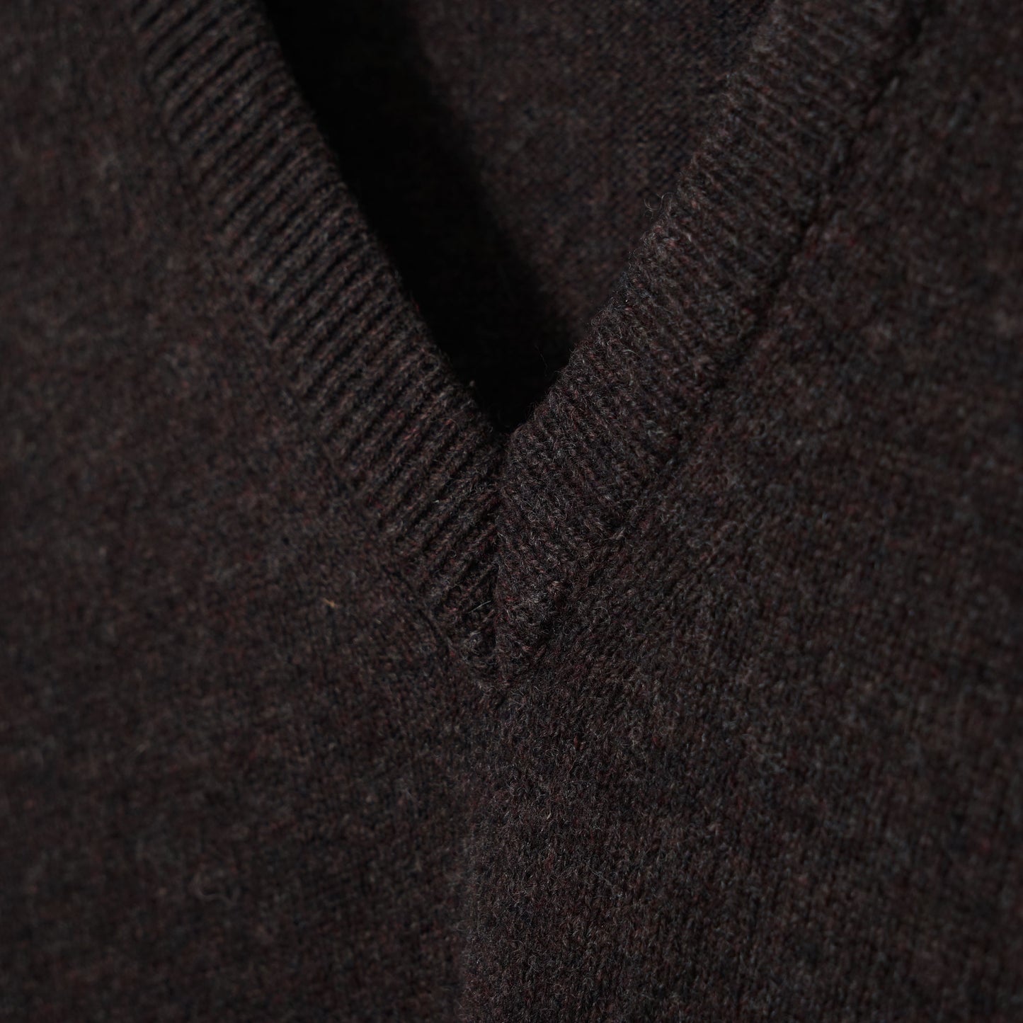 Pendleton Shetland Wool V-Neck Sweater / Late ’70s–Early ’80s (Made in USA)