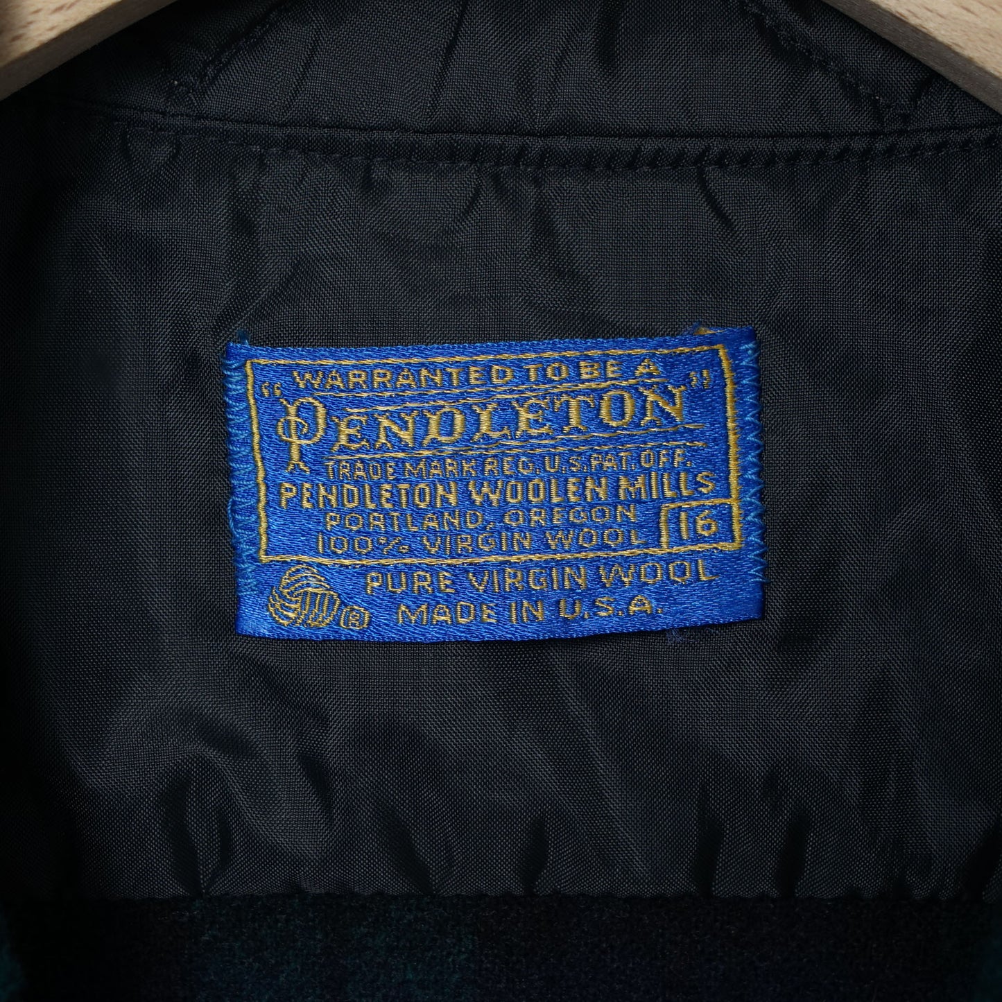 Pendleton Wool Black Watch Tartan Shirt / Late ’80s–Early ’90s (Made in USA)