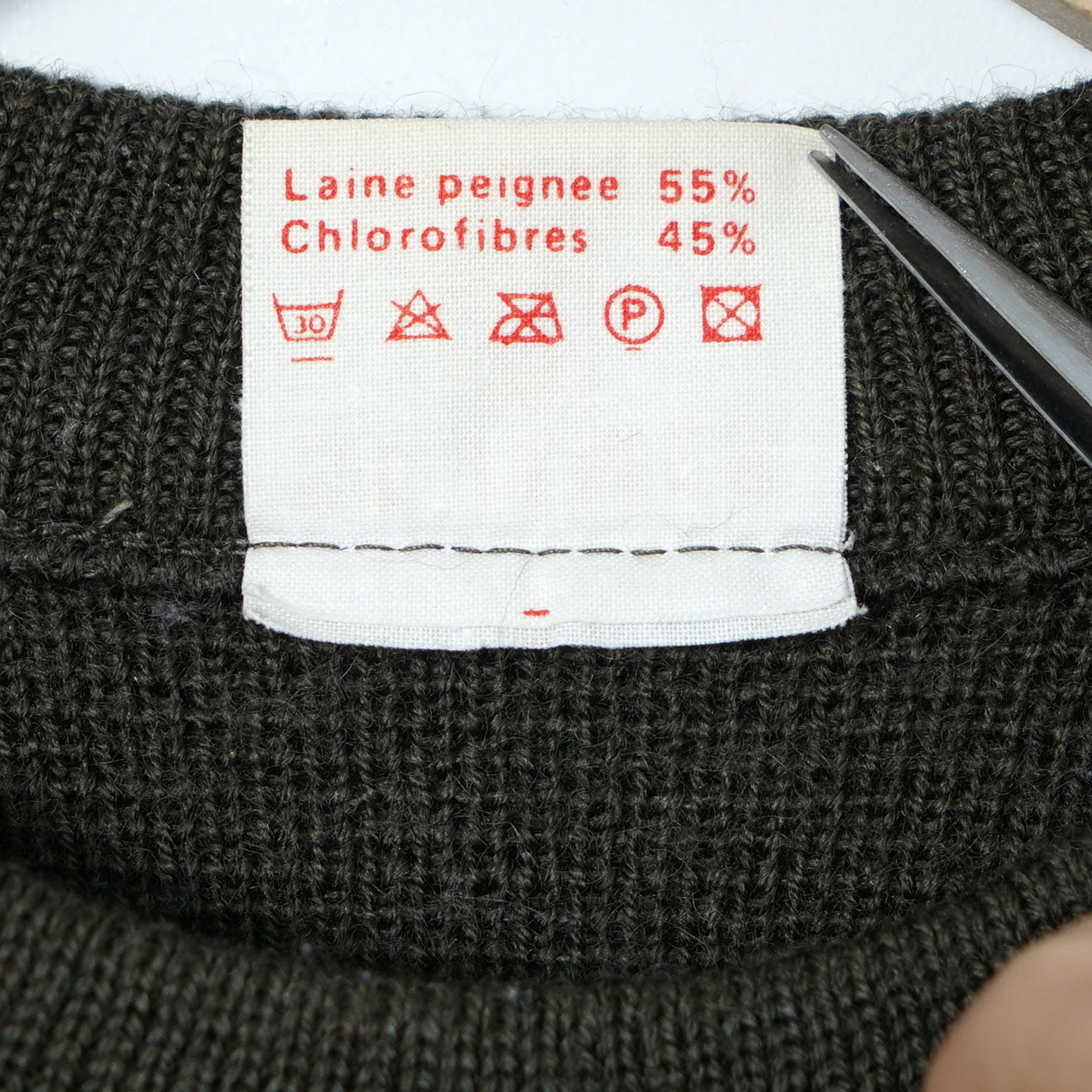 Saint James French Army Commando Sweater / Early '90s (Made in France)