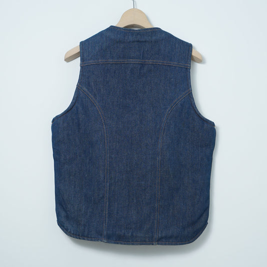 Wrangler Denim Sherpa Vest / Late '70s-Early '80s (Made in USA)