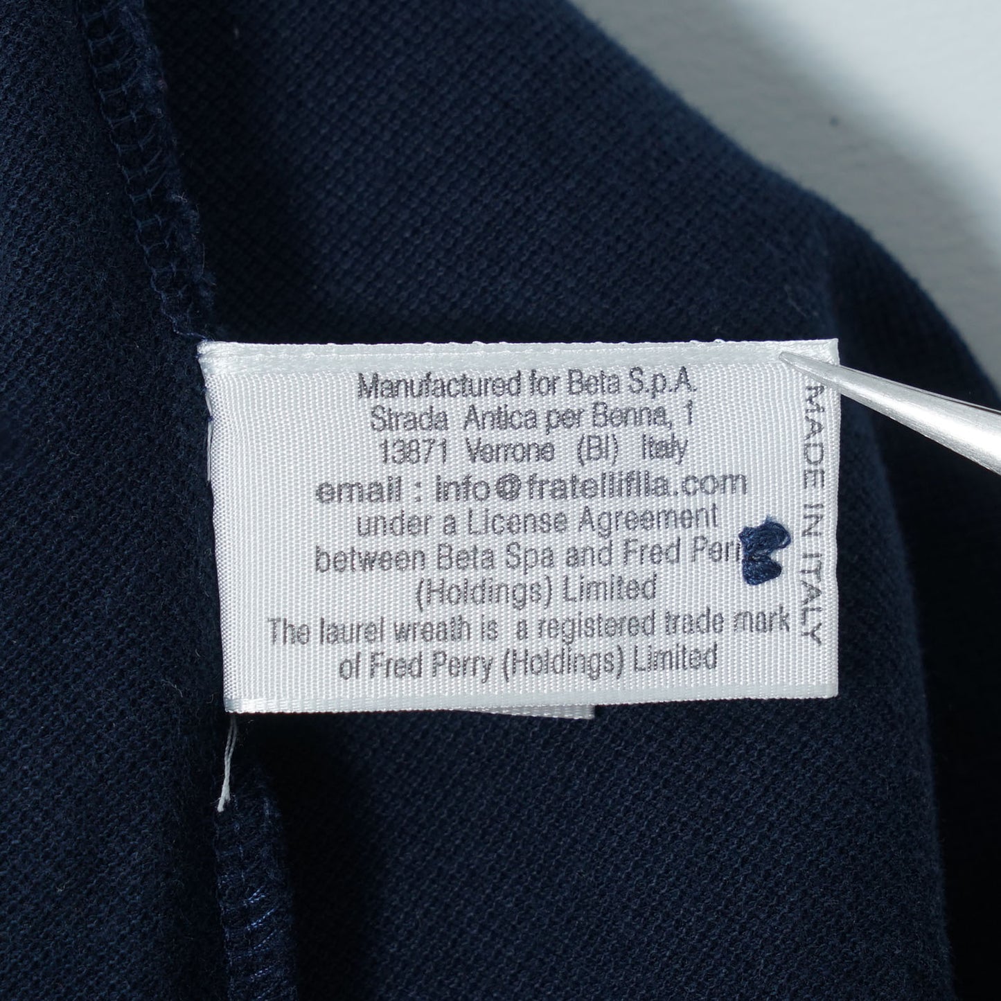 Fred Perry Cotton Pique Polo Shirt / Late '00s-Early '10s (Made in Italy)