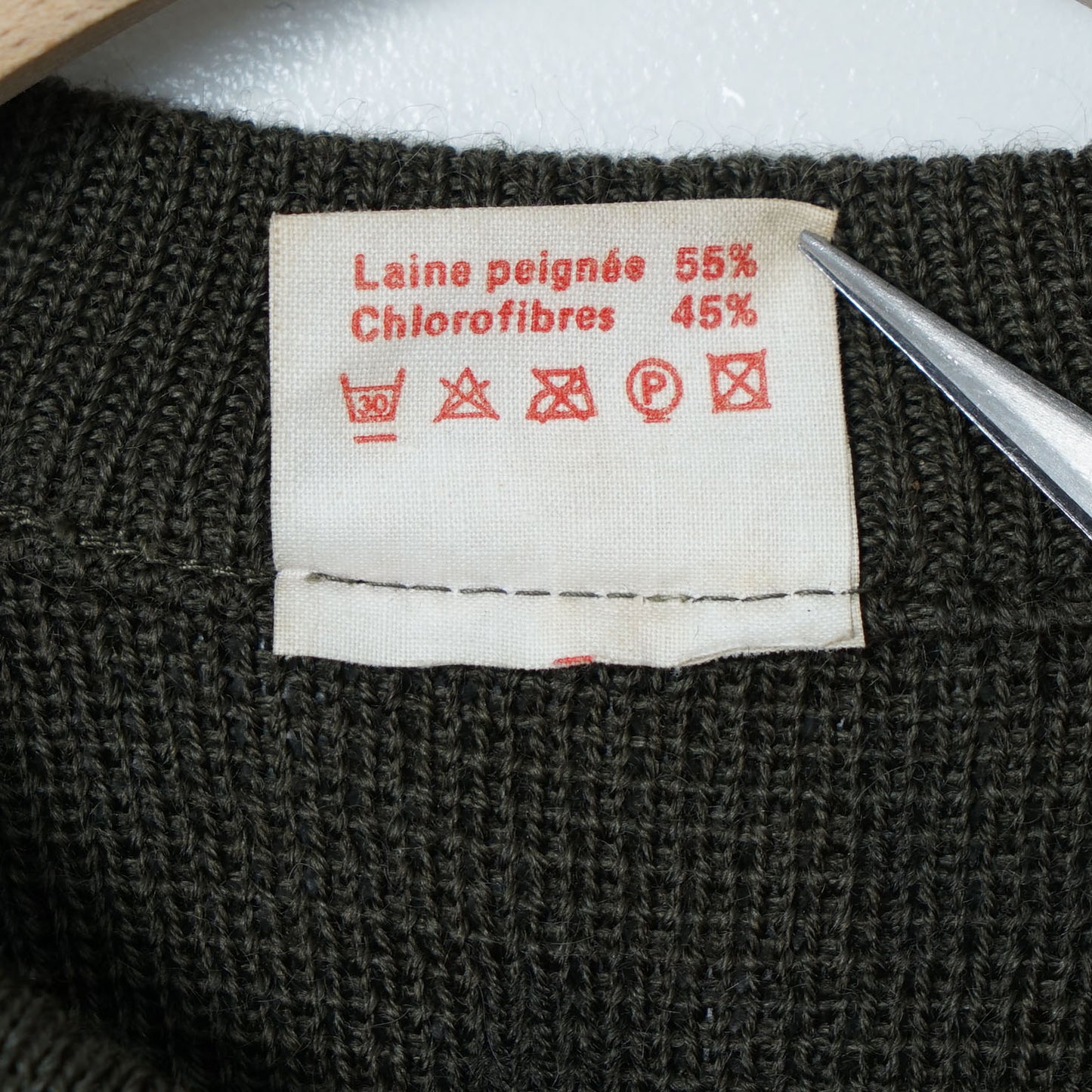 Saint James French Army Commando Sweater / Early '90s (Made in France)
