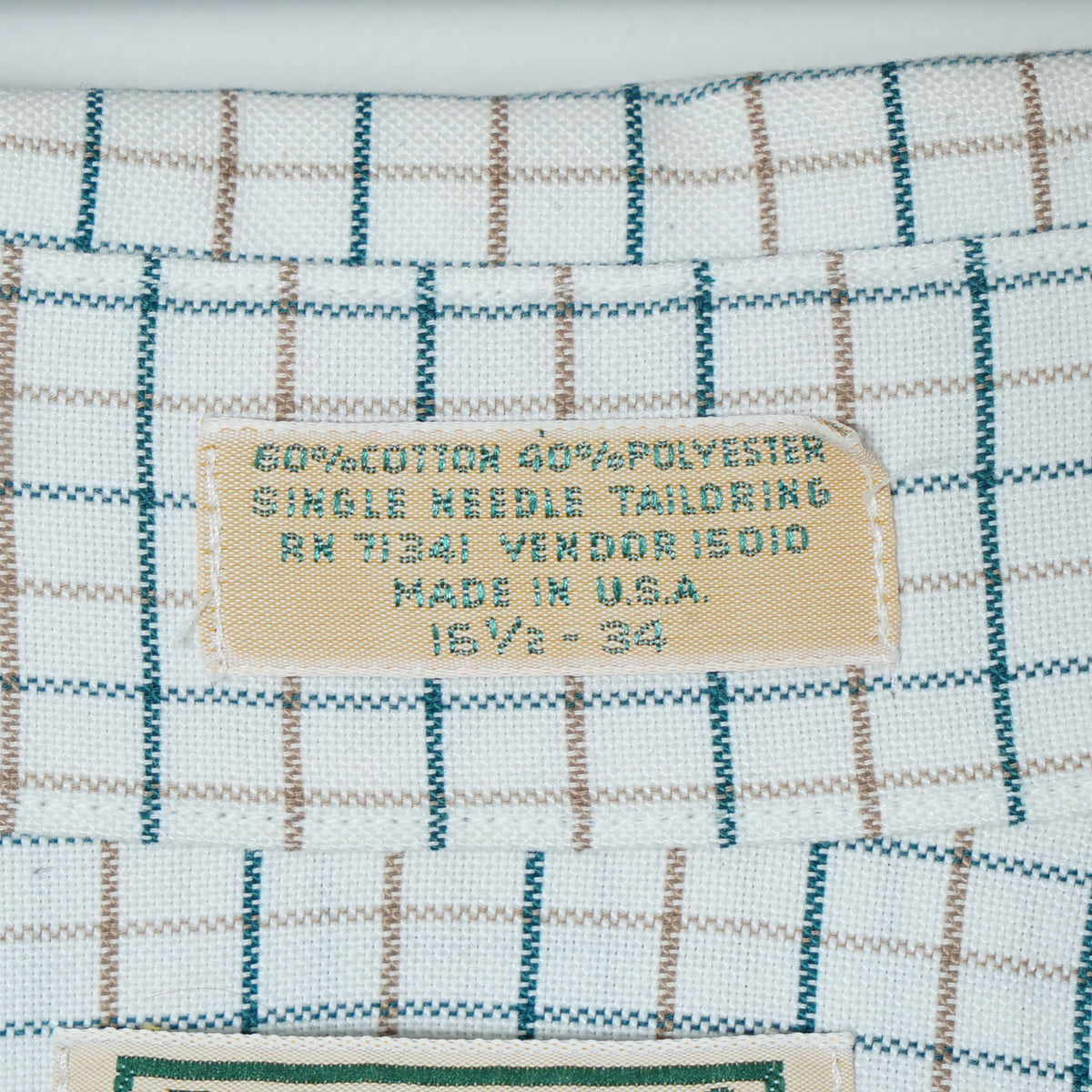 L.L.Bean Cotton-Poly Blend BD Shirt / Early '90-Mid ’90s (Made in USA)