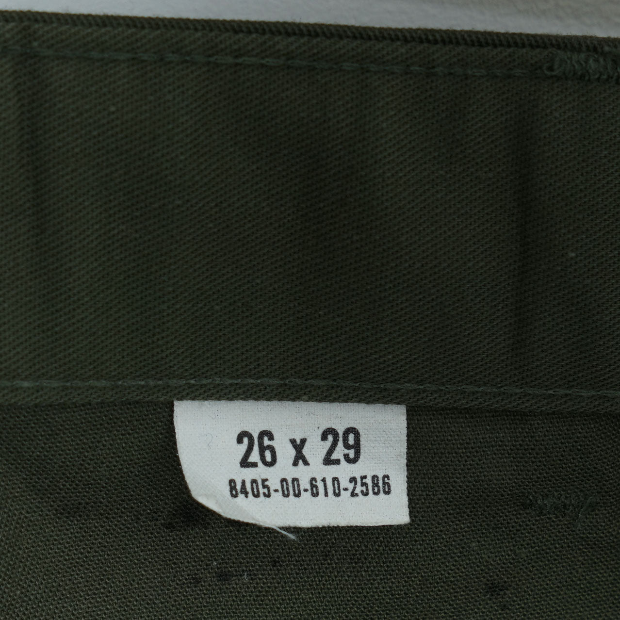 U.S. Military Utility Trousers / Mid '70s-Late '70s (Made in USA)