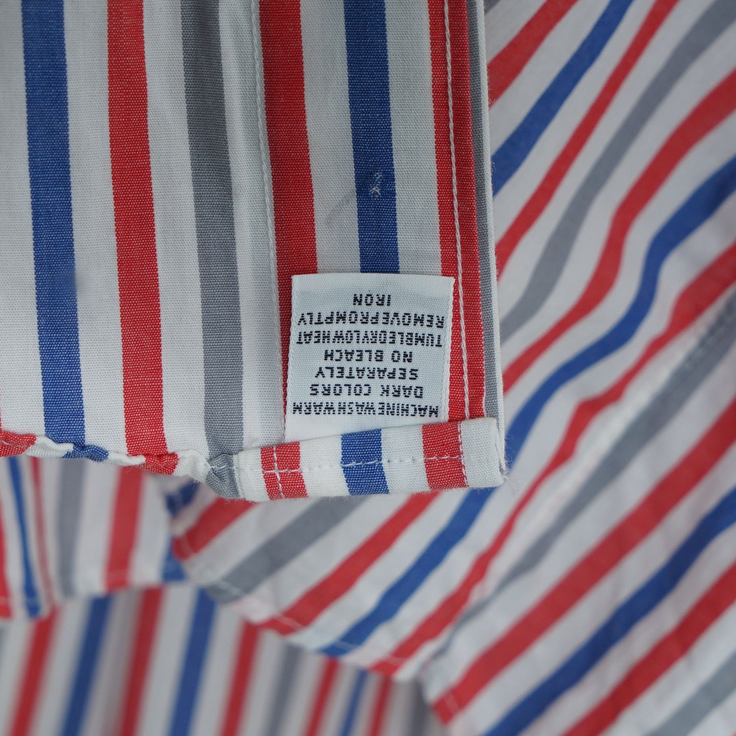 Christian Dior MONSIEUR Cotton Stripe Shirt / Late '80s-Early '90s (Made in USA)