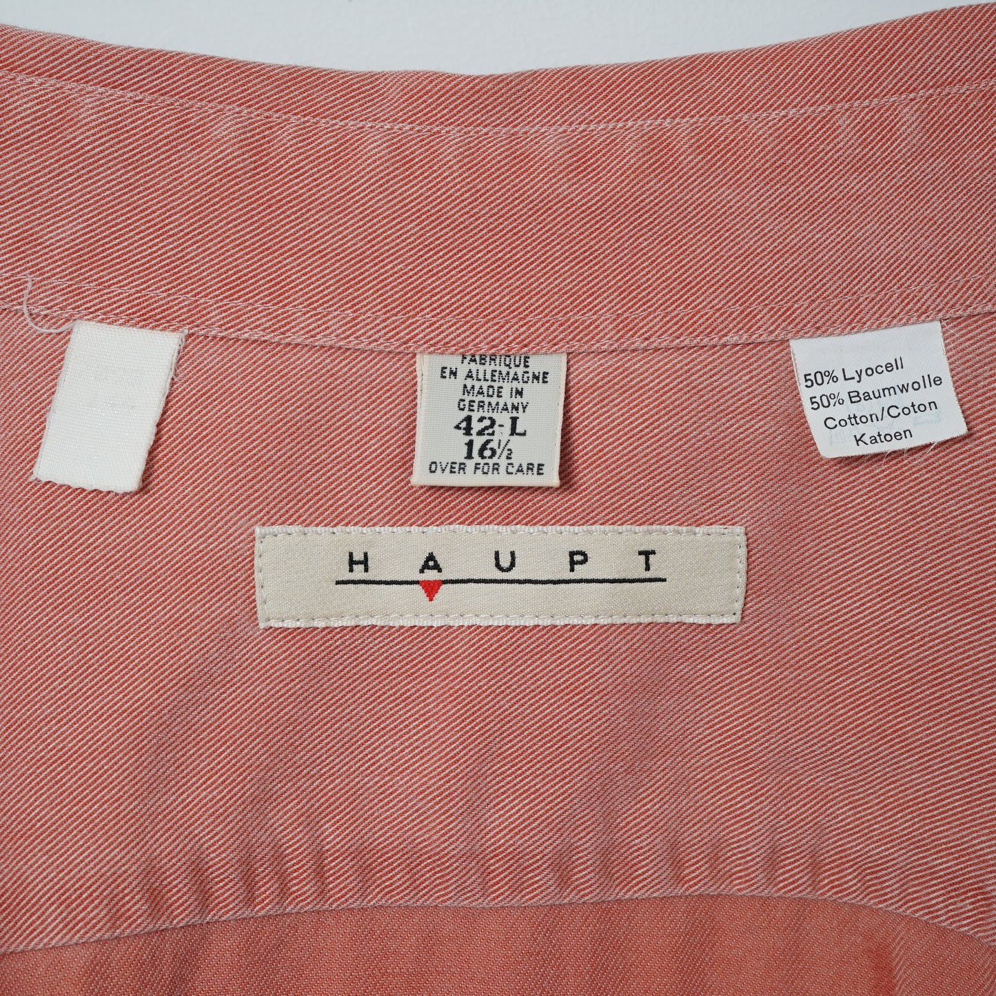 Haupt Lyocell-Cotton BD Shirt / Mid ’90s–Late ’90s (Made in Germany)