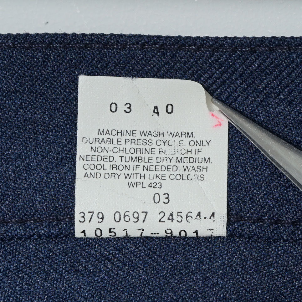 Levi’s Polyester Slacks Pants / Late ’80s–Early ’90s (Made in USA)