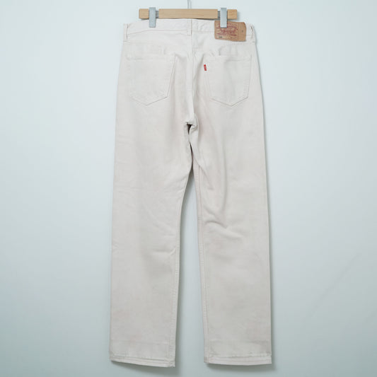 Levi’s 5 Pocket White Denim Pants / Mid '90s (Made in France)