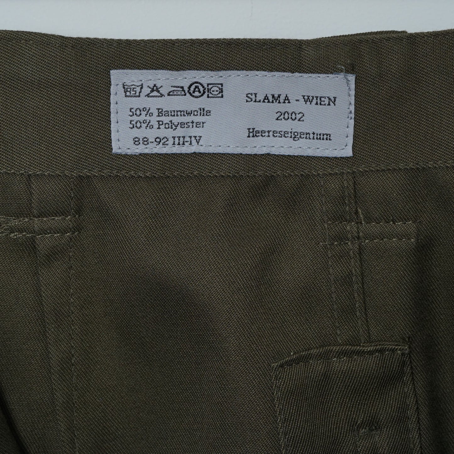 Austrian Military Cargo Trousers / Early ’00s-Mid '00s (Made in Austria)