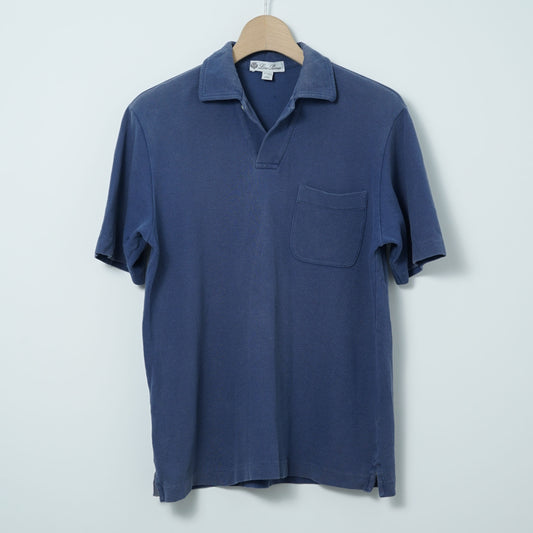 Loro Piana Cotton Pique Polo Shirt / Late ’90s-Early '00s (Made in Italy)