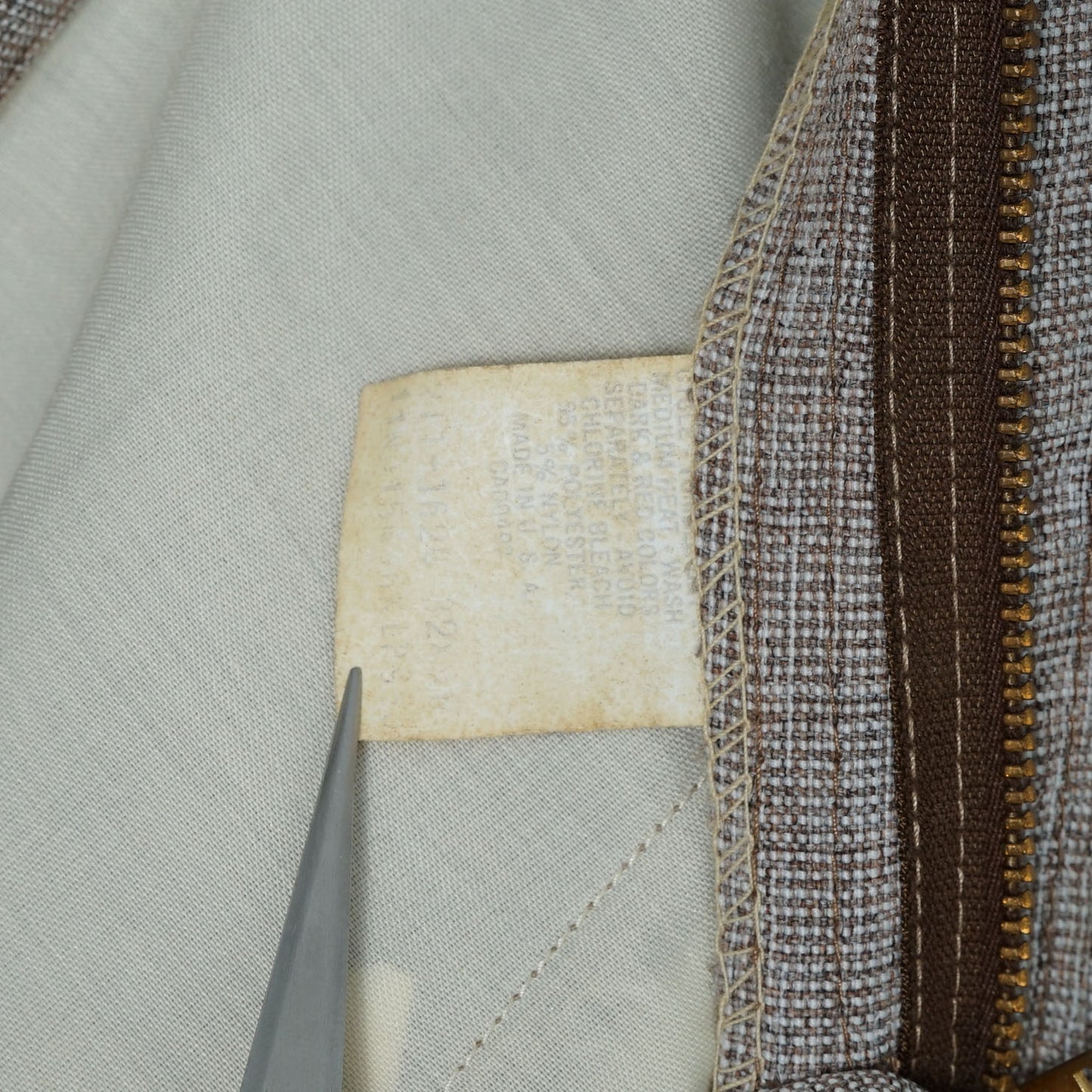 Lee Polyester Blend Western Slacks / Late '70s-Early '80s (Made in USA)