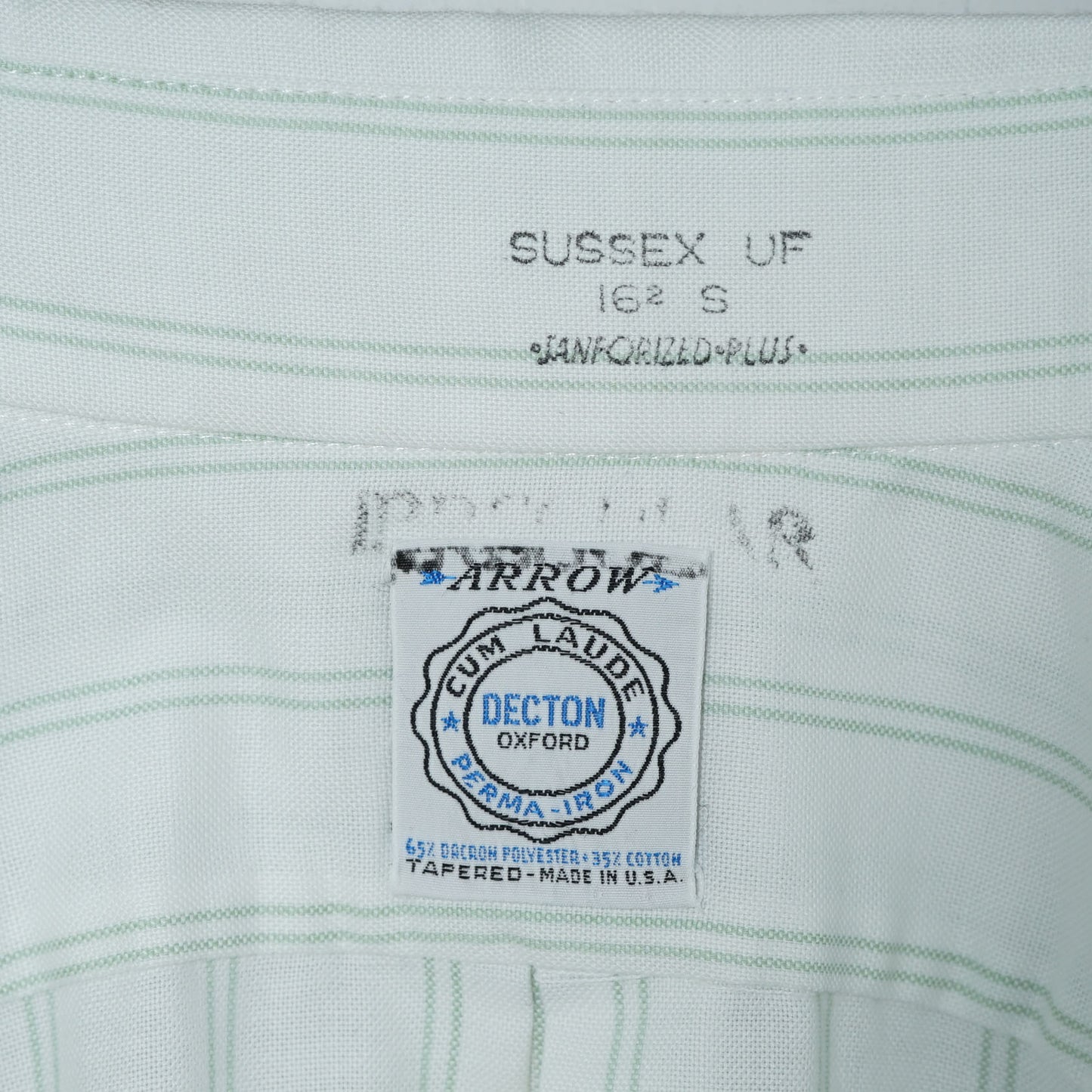 Arrow Short-sleeve BD Shirt / Late '80s-Early '90s (Made in USA)