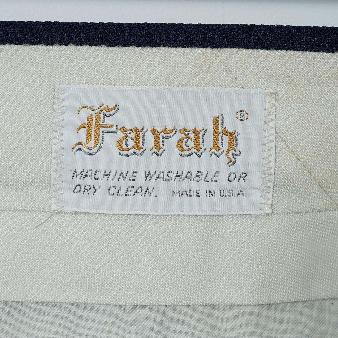 Farah Slacks / Late '80s-Early '90s (Made in USA)