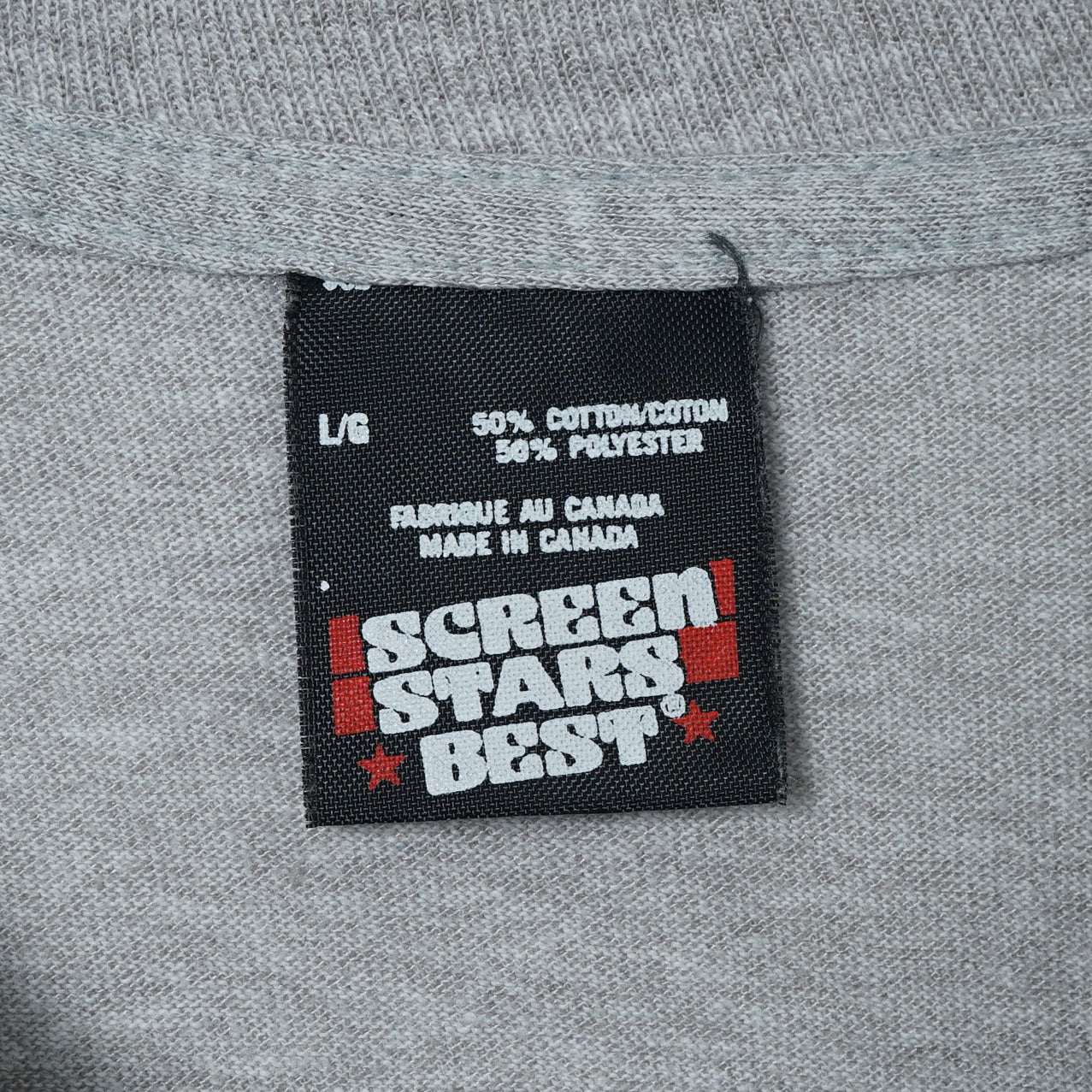 Screen Stars Best Printed T-shirt / Late '90s-Early '00s (Made in Canada)