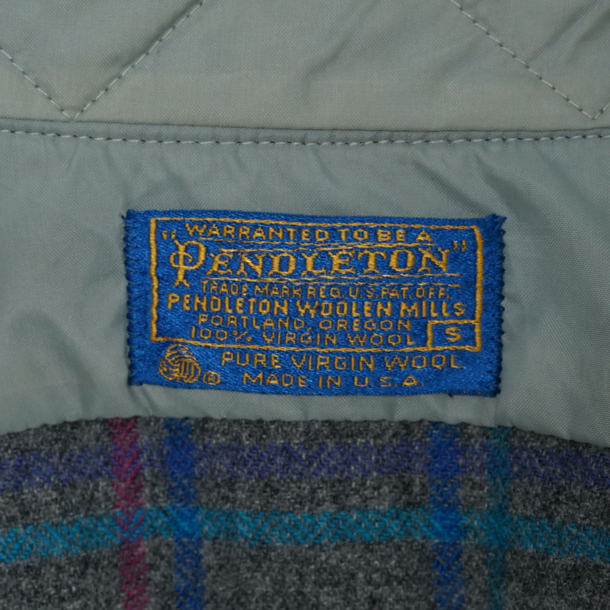 Pendleton Wool Check Shirt / Late ’80s-Early ’90s (Made in USA)