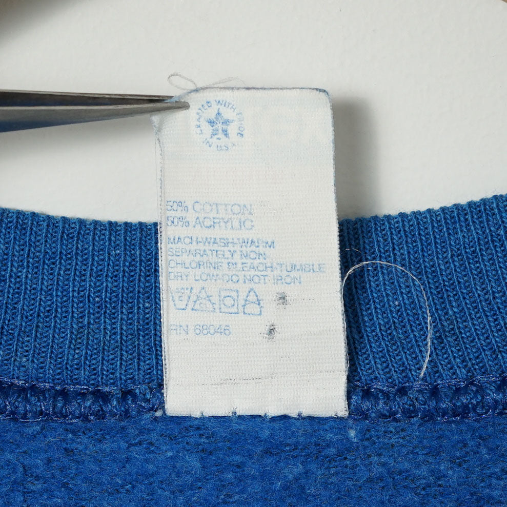 Tultex Printed Crew Neck Sweatshirt / Late ’80s-Early ’90s (Made in USA)