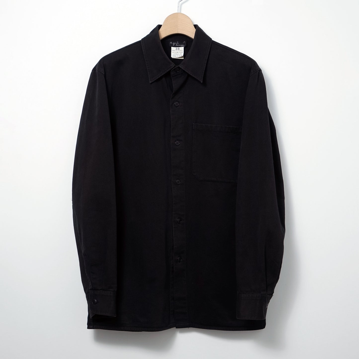 agnès b. homme  Cotton Twill Shirt Jacket / ’90s-'00s (Made in France)