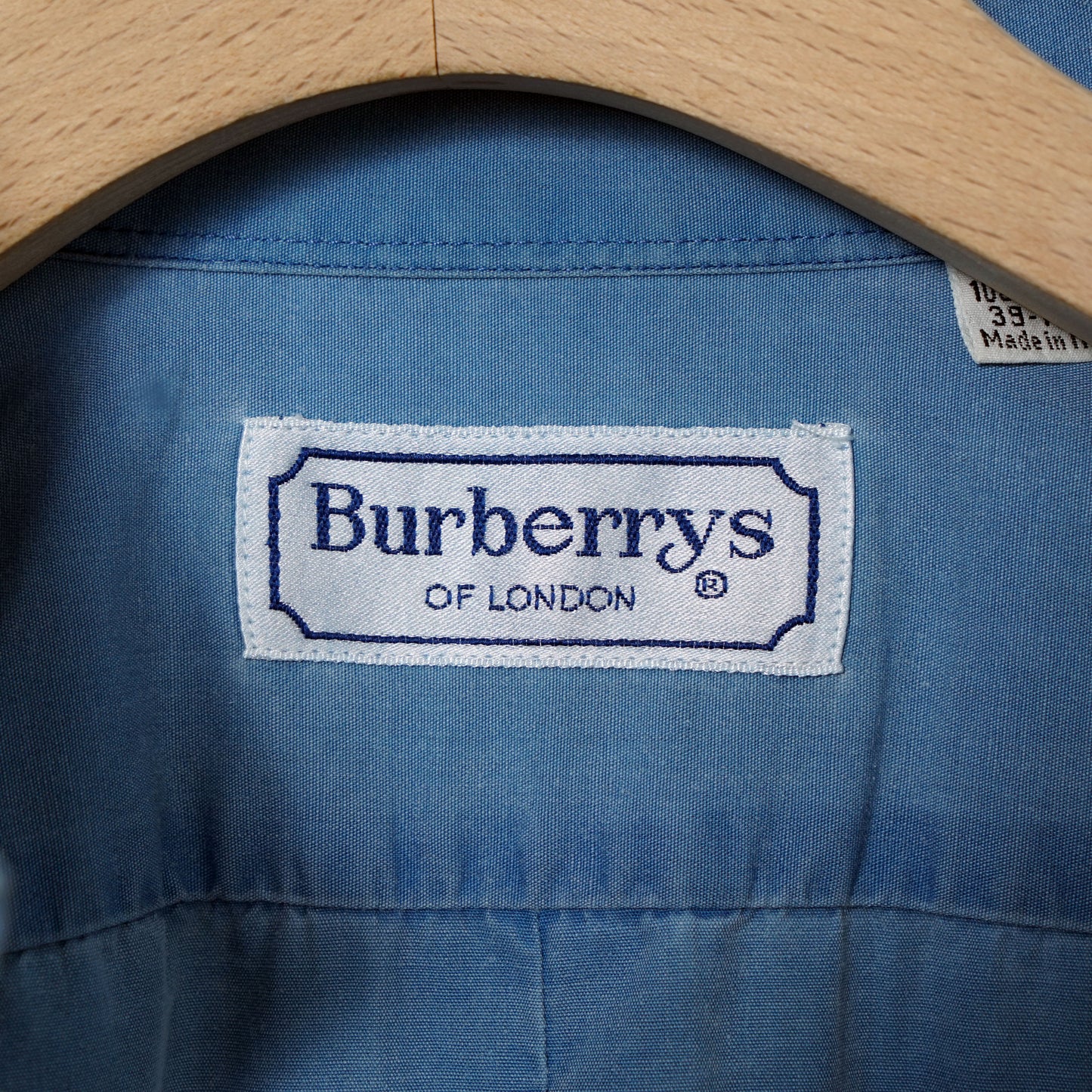 Burberrys Cotton BD Shirt / Late ’80s–Early ’90s (Made in France)