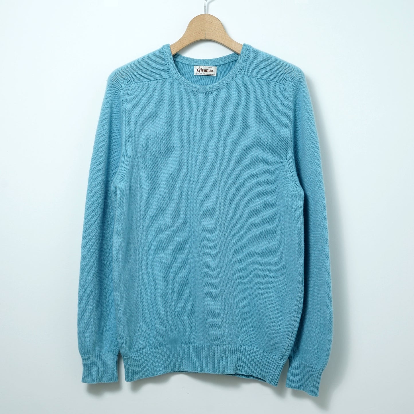 Glenmac Super Geelong Lambswool Sweater / Late '90s-Early '00s (Made in Scotland)