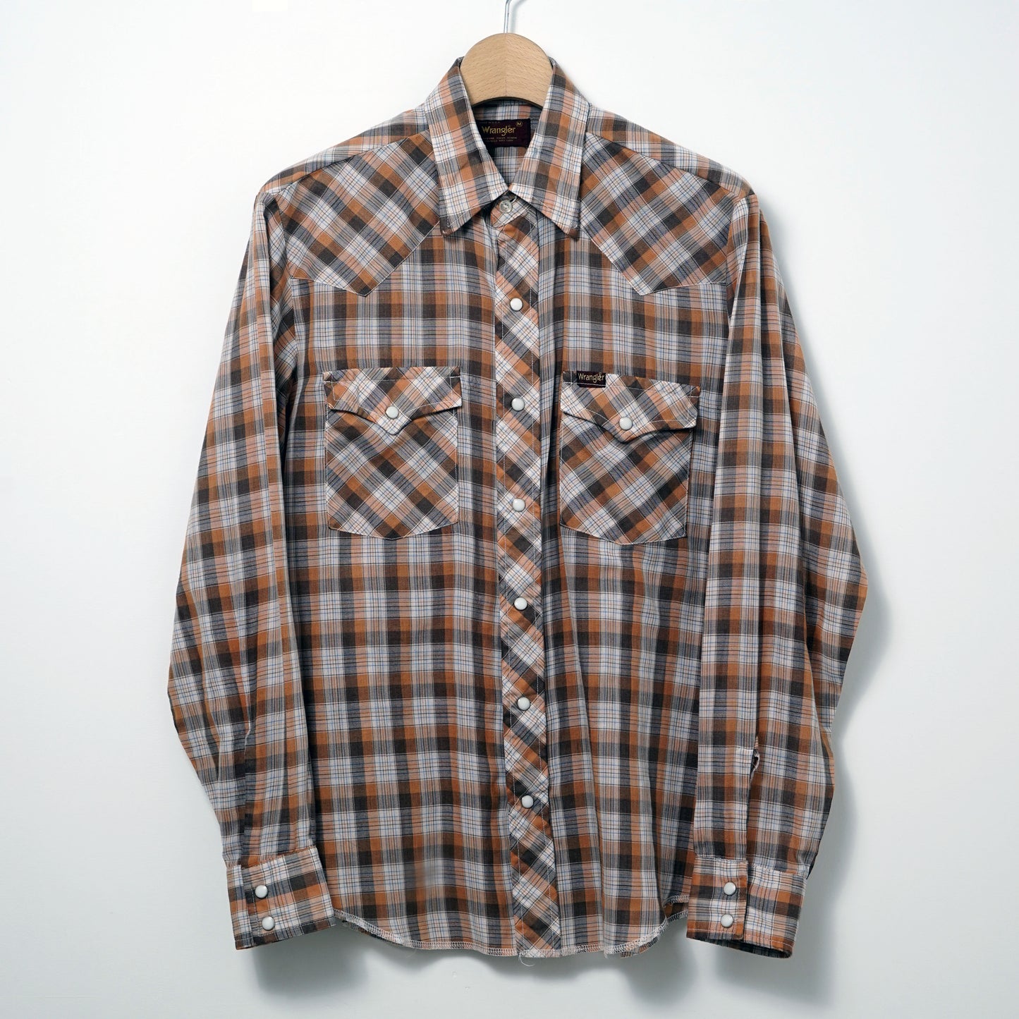 Wrangler Western Shirt / Late '80s-Early '90s (Made in USA)