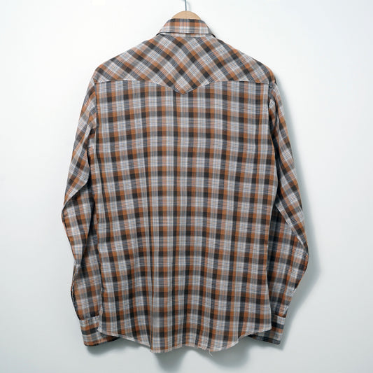 Wrangler Western Shirt / Late '80s-Early '90s (Made in USA)