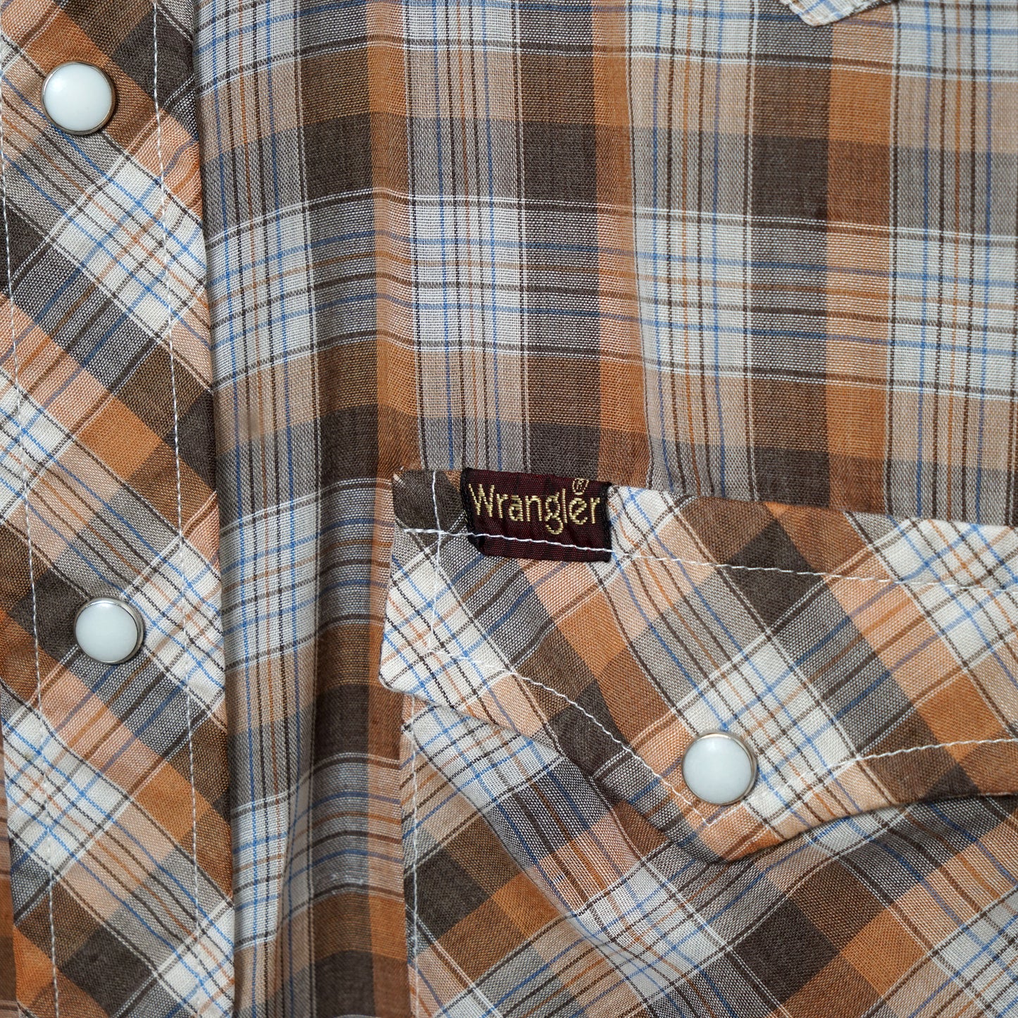 Wrangler Western Shirt / Late '80s-Early '90s (Made in USA)