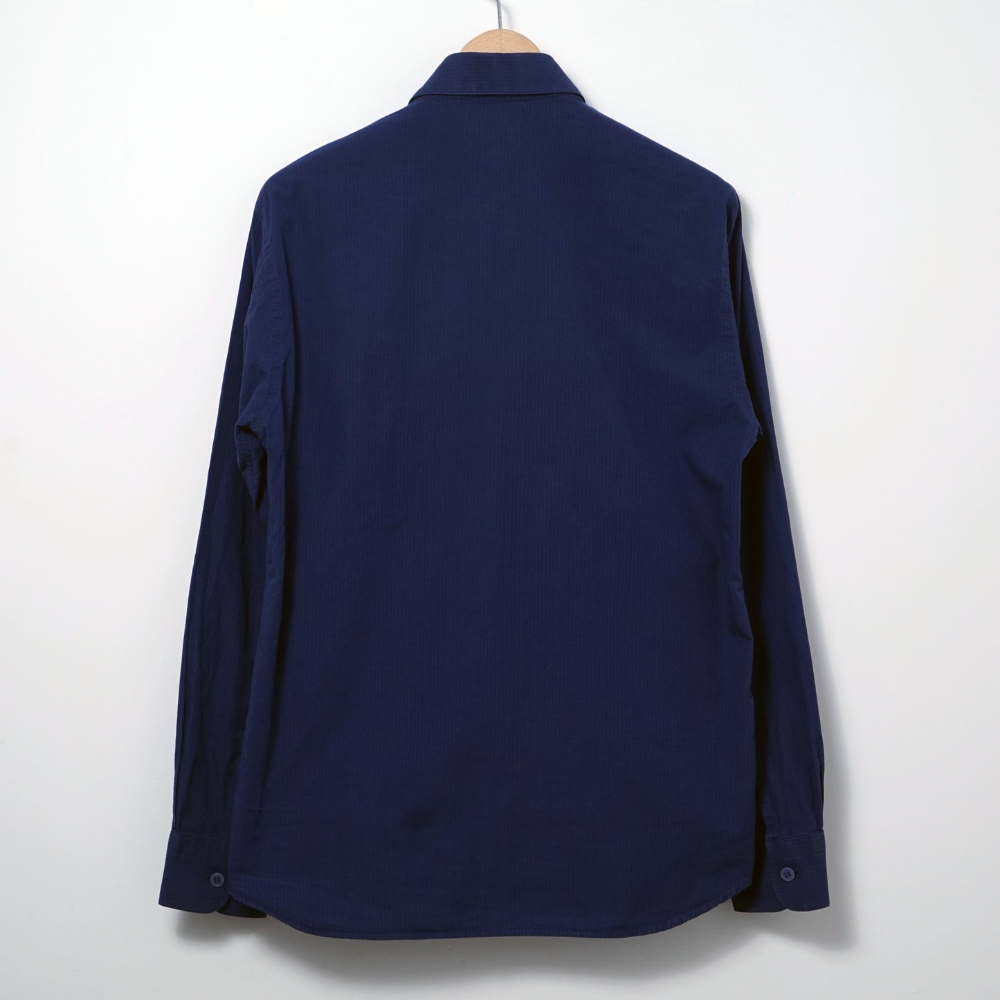 agnès b. homme Cotton Stripe Shirt /  Late ’90s-Early '00s (Made in France)