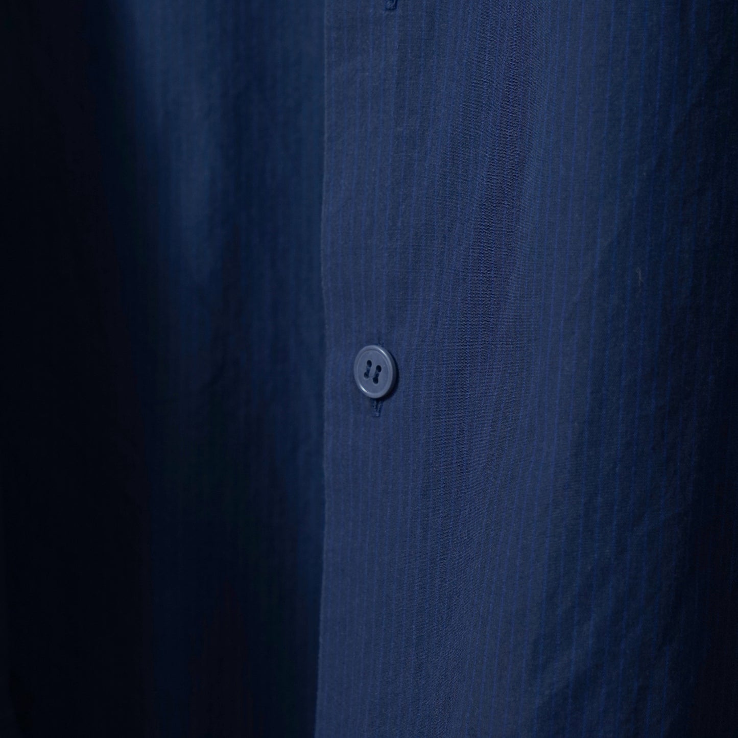 agnès b. homme Cotton Stripe Shirt /  Late ’90s-Early '00s (Made in France)