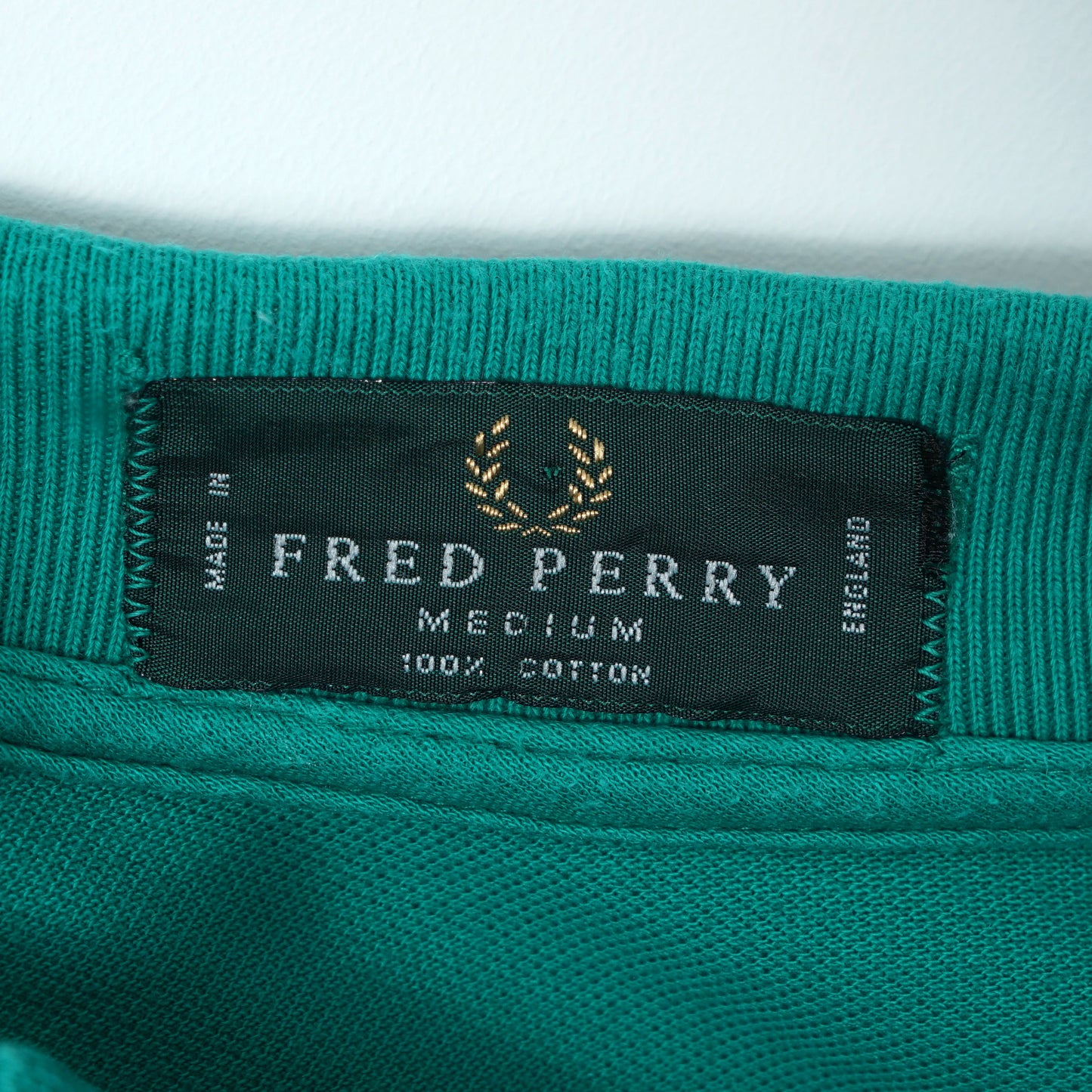 Fred Perry Cotton Pique Polo Shirt / Late '90s-Early '00s (Made in England)