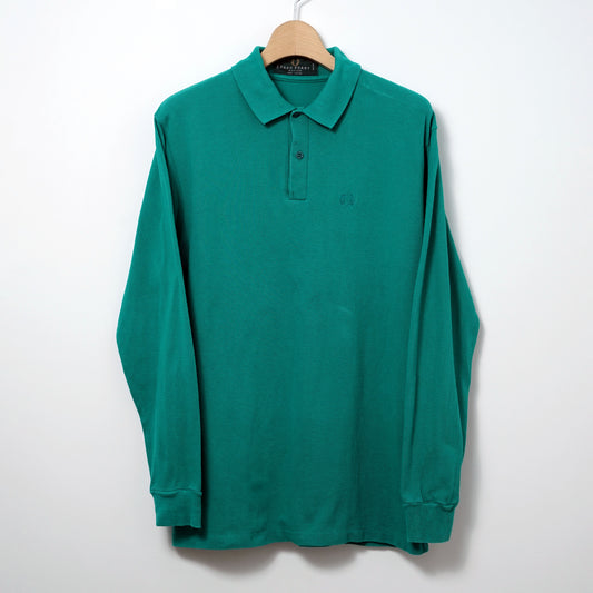 Fred Perry Cotton Pique Polo Shirt / Late '90s-Early '00s (Made in England)