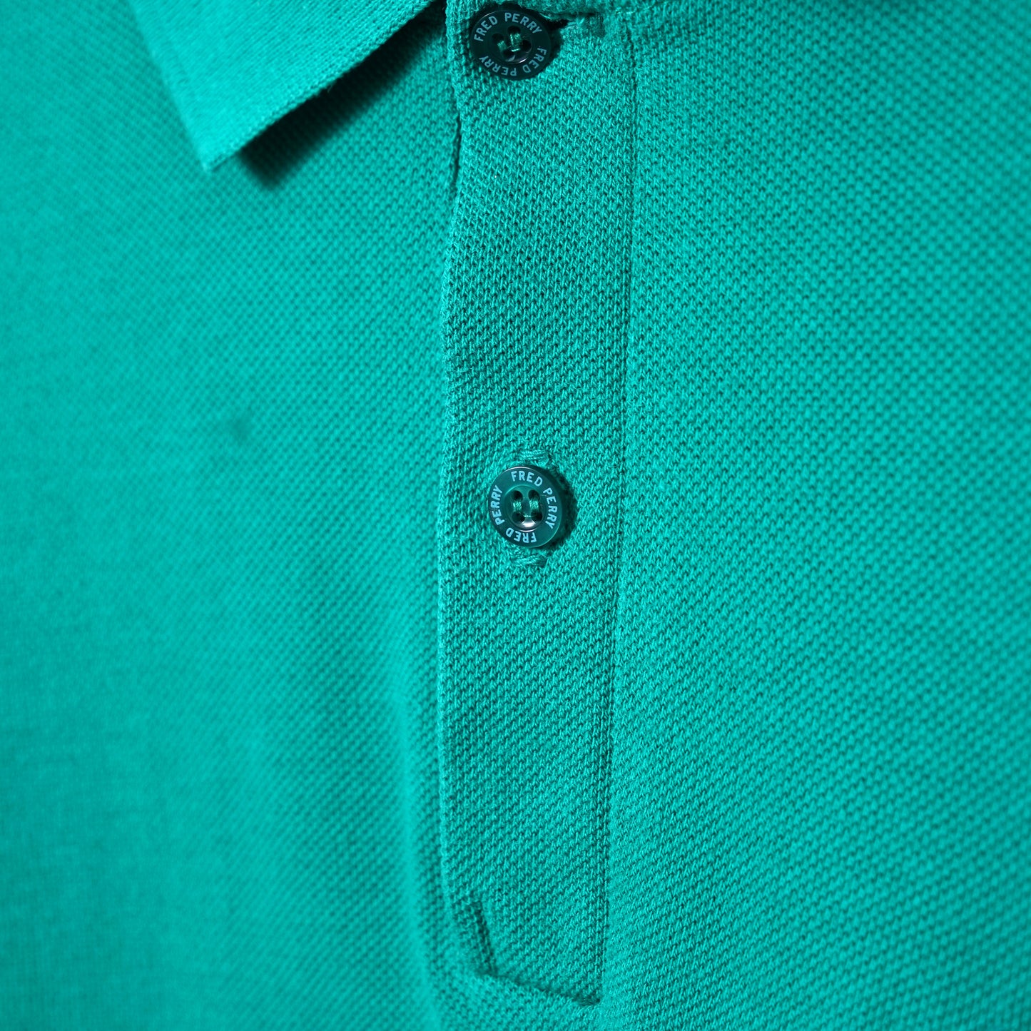 Fred Perry Cotton Pique Polo Shirt / Late '90s-Early '00s (Made in England)
