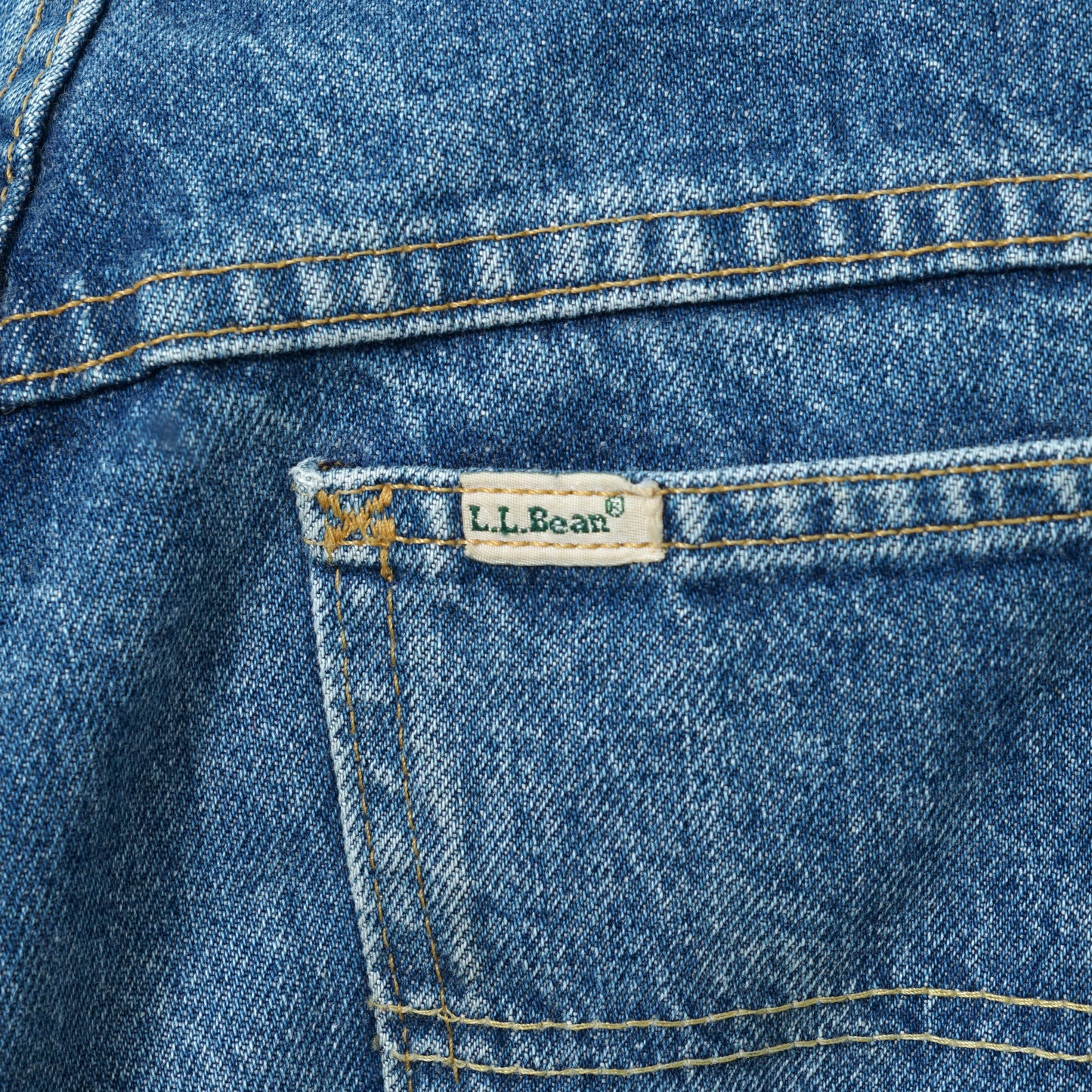 L.L.Bean 5 Pocket Denim Pants / Late ’80s-Ealry '90s (Made in USA)