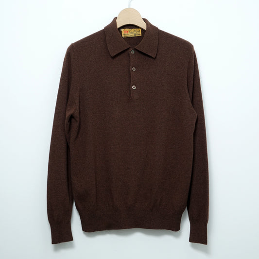 Cains Moore Cashmere Knit Polo/ Late ’80s- Early '90s (Made in Italy)