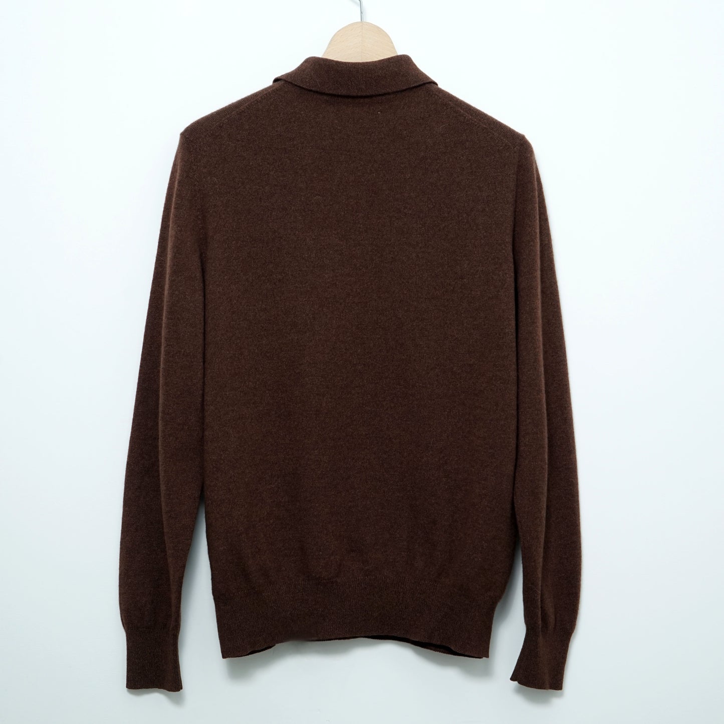 Cains Moore Cashmere Knit Polo/ Late ’80s- Early '90s (Made in Italy)