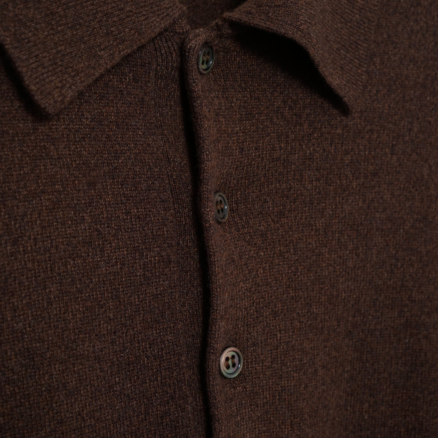 Cains Moore Cashmere Knit Polo/ Late ’80s- Early '90s (Made in Italy)