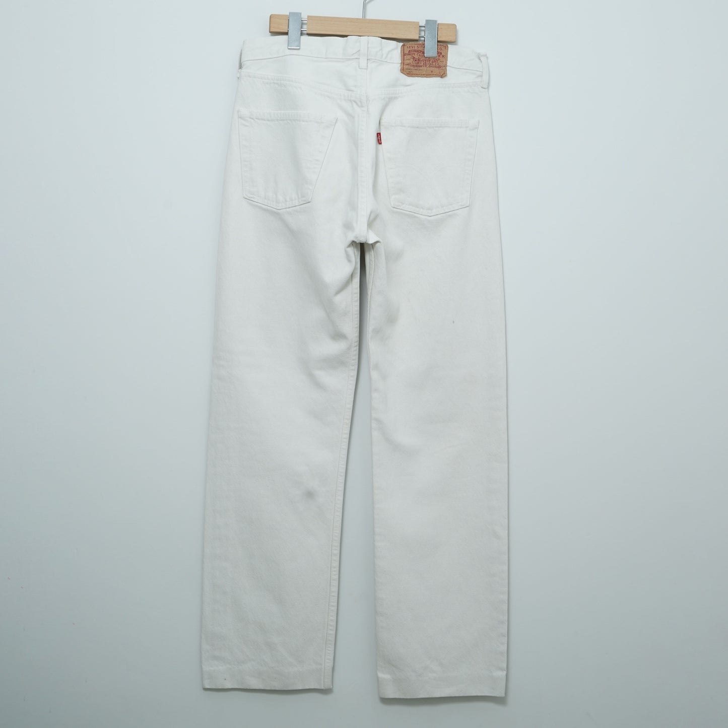 Levi’s 5 Pocket White Denim Pants / Early '90s (Made in France)