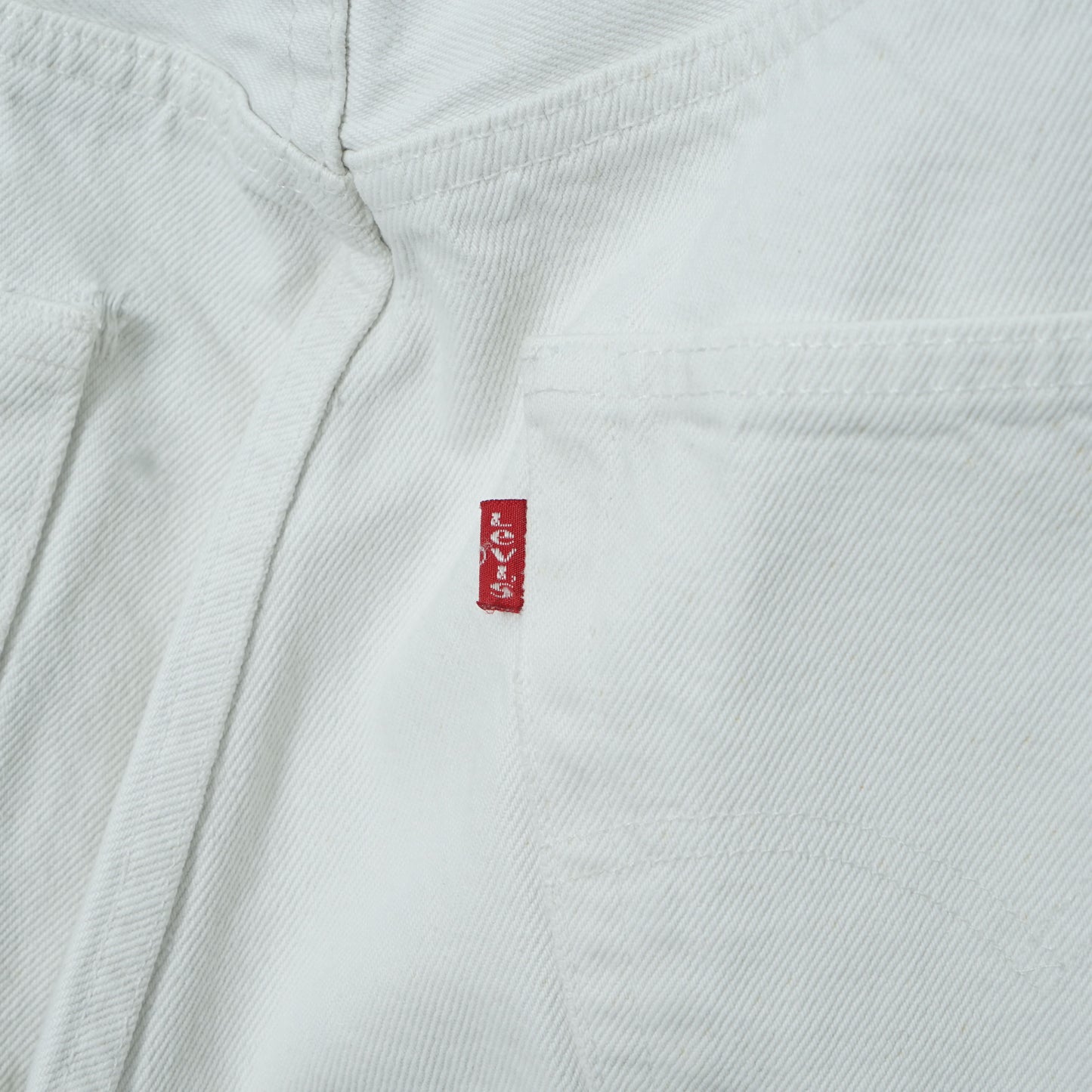 Levi’s 5 Pocket White Denim Pants / Early '90s (Made in France)