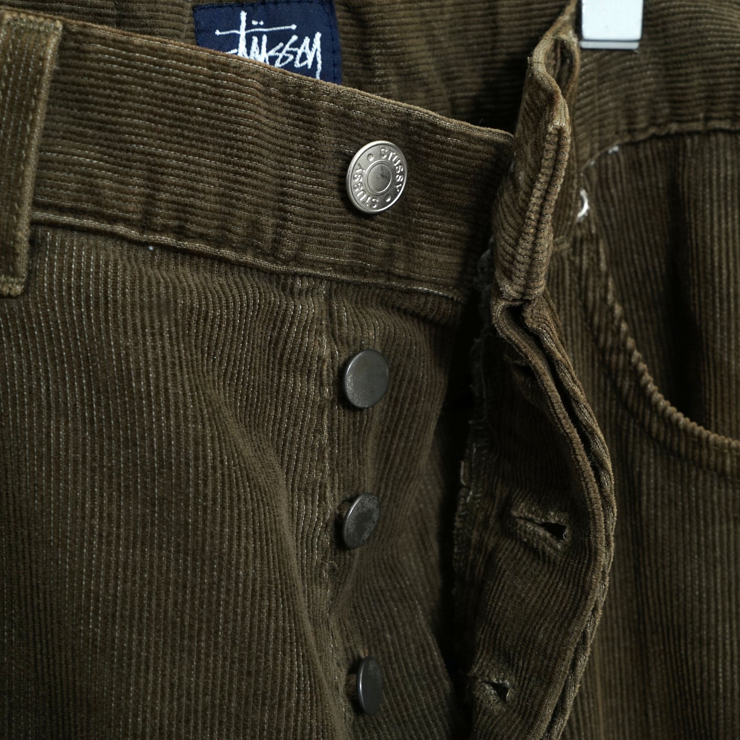 Stussy Corduroy 5 Pocket Pants / Early '90s- Mid '90s (Made in USA)
