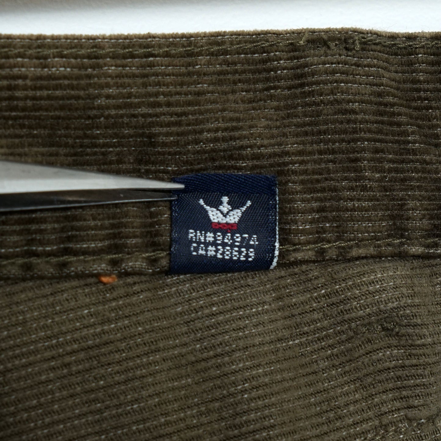 Stussy Corduroy 5 Pocket Pants / Early '90s- Mid '90s (Made in USA)