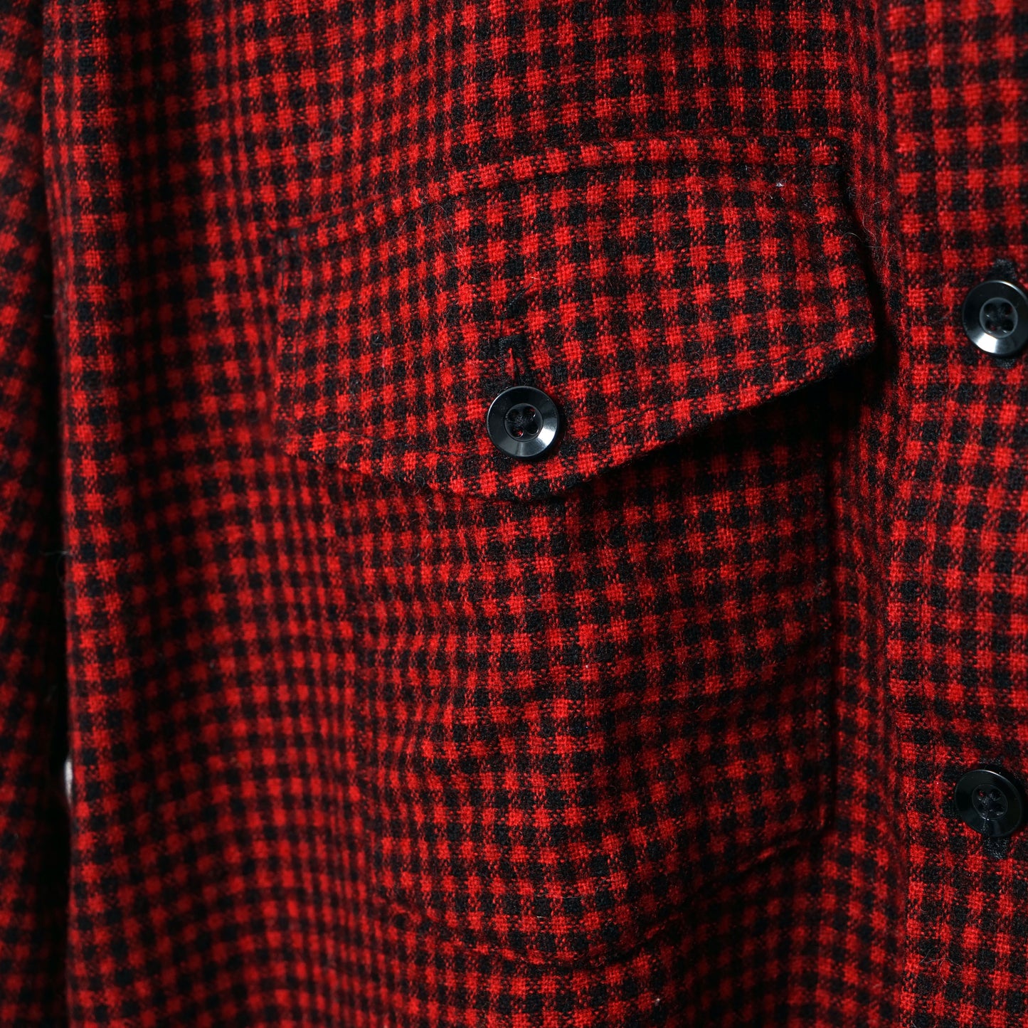 Woolrich Wool Check Shirt / Late '80s- Early '90s (Made in USA)