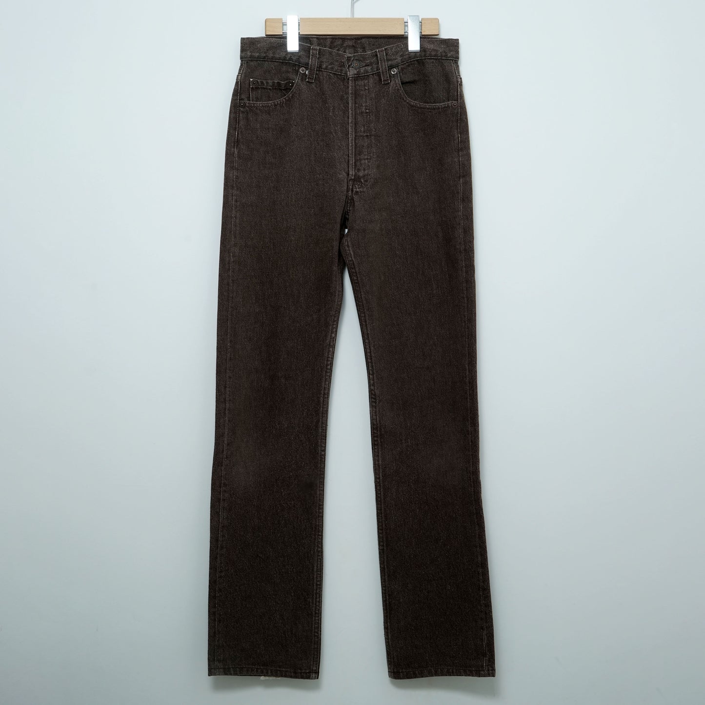 Levi’s 5 Pocket Brown Denim Pants / Late '80s-Early '90s (Made in USA)
