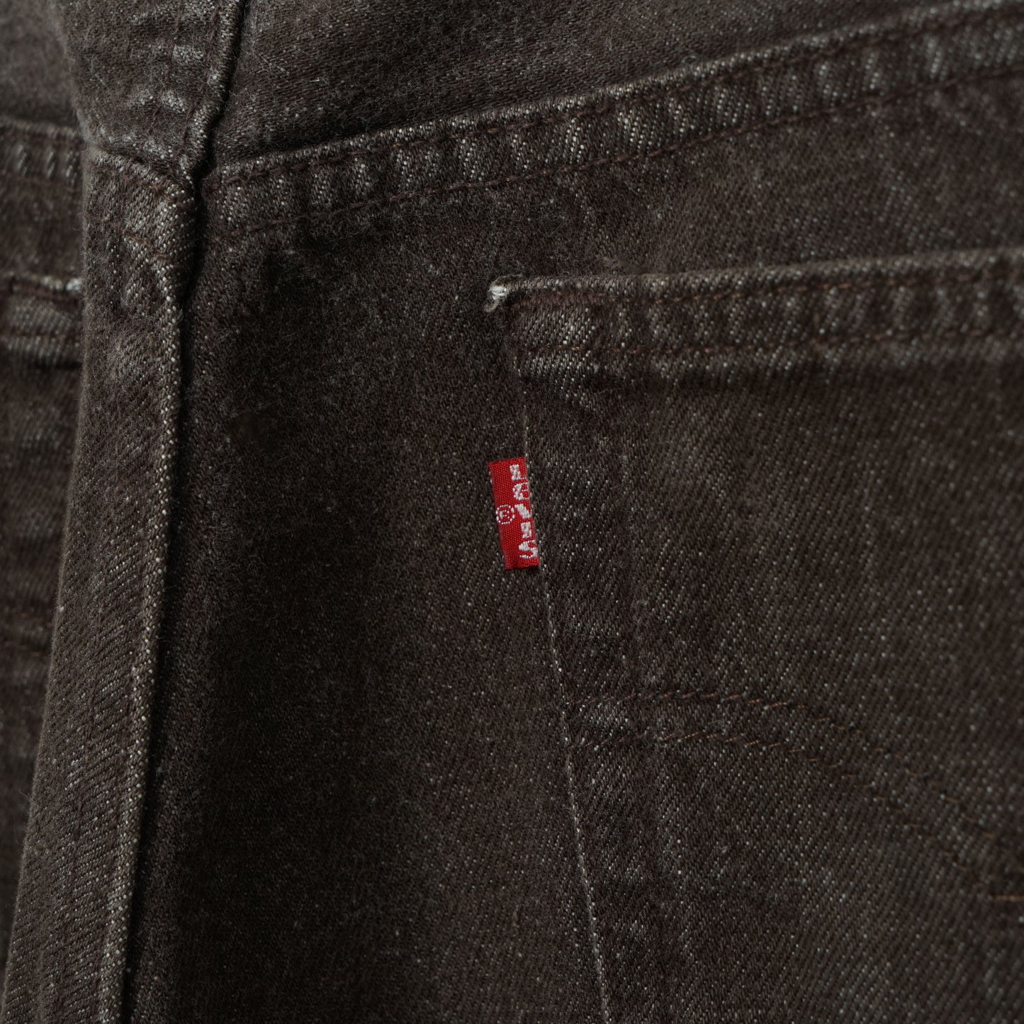 Levi’s 5 Pocket Brown Denim Pants / Late '80s-Early '90s (Made in USA)