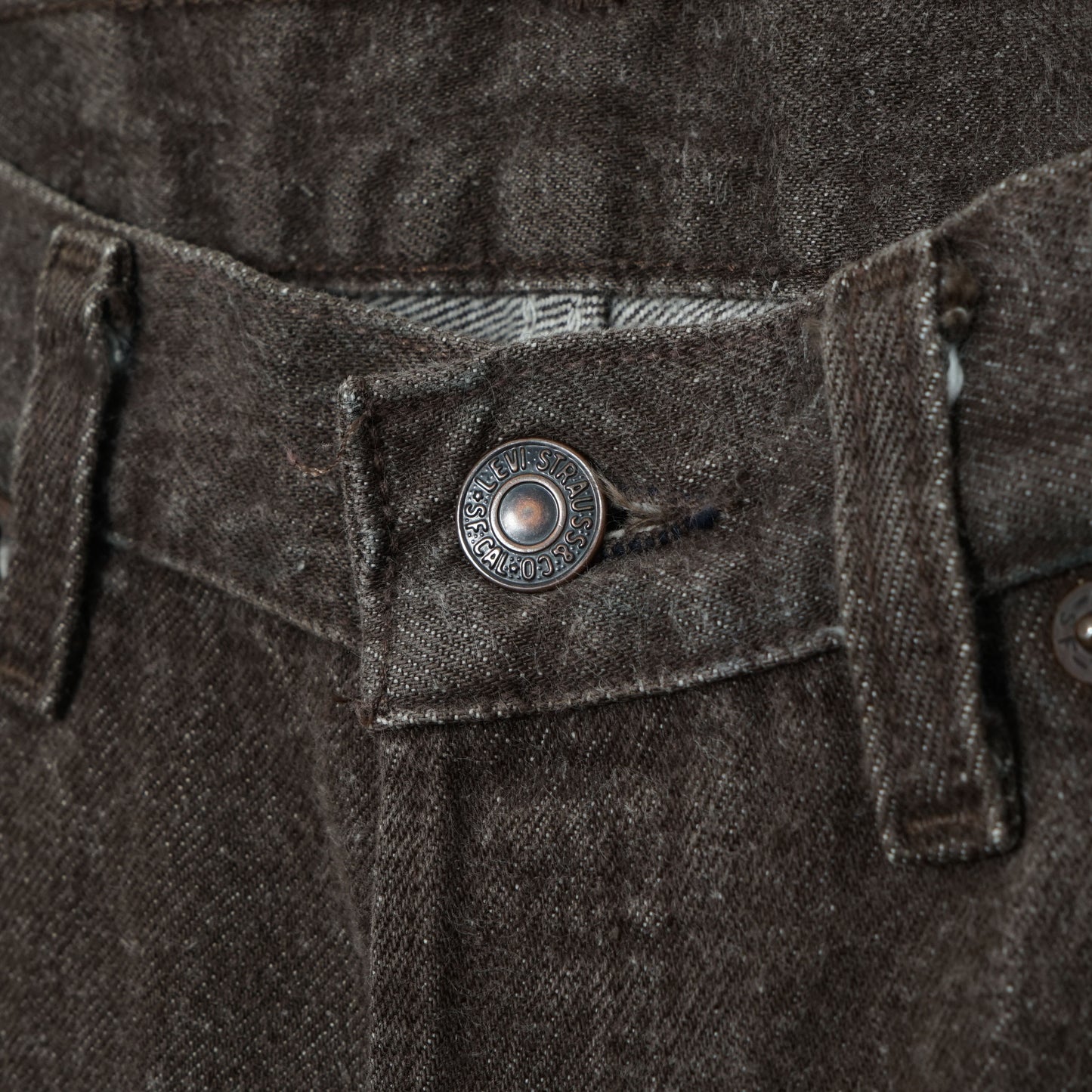 Levi’s 5 Pocket Brown Denim Pants / Late '80s-Early '90s (Made in USA)