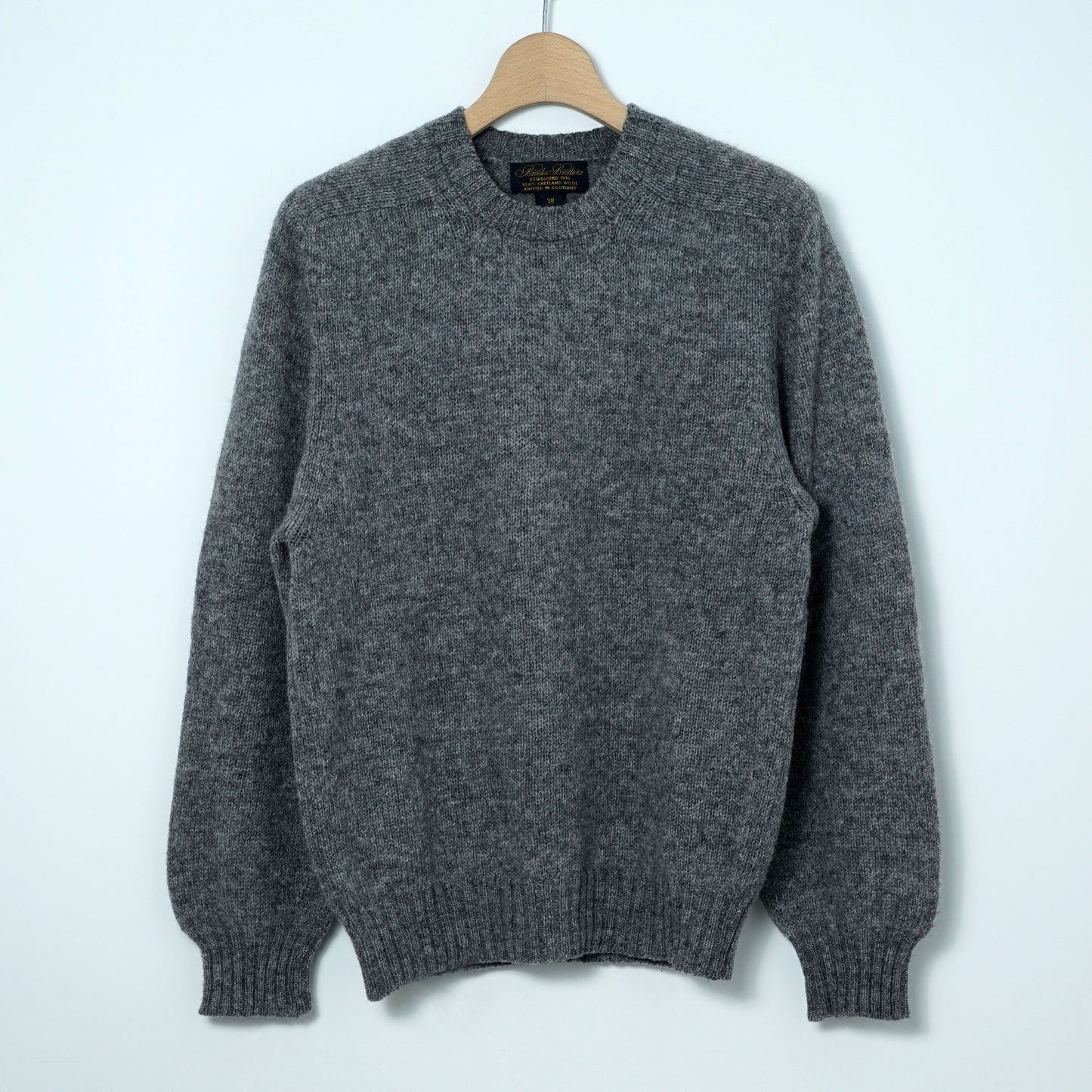 Brooks Brothers Shetland Wool Sweater / Late ’80s–Early ’90s (Made in Scotland)