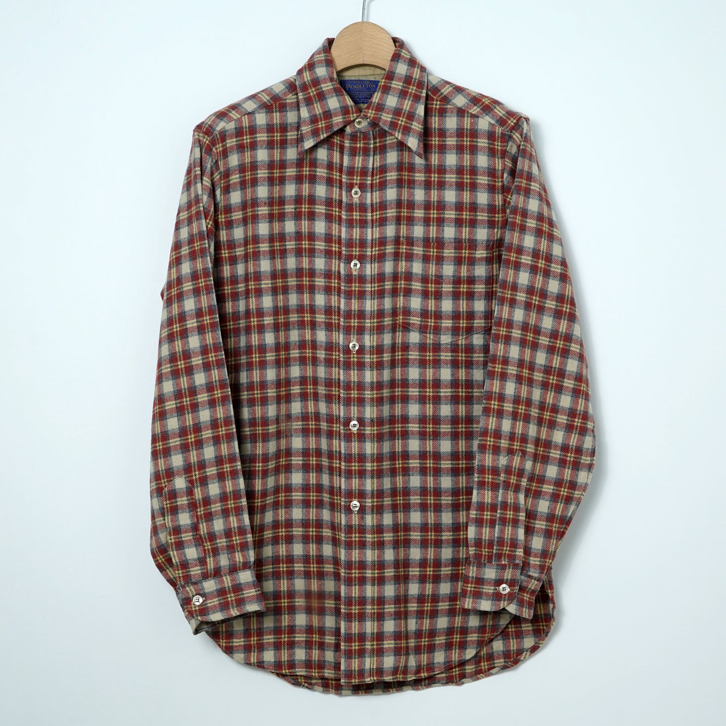 Pendleton Wool Check Shirt / Late ’70s–Early ’80s (Made in USA)